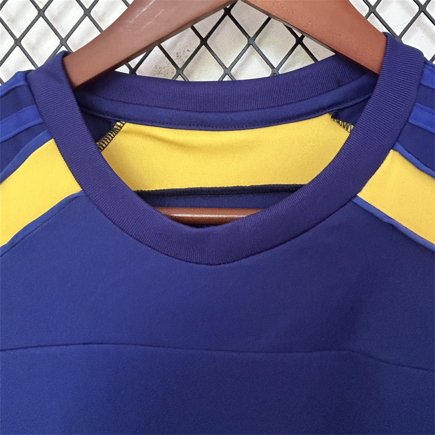 AlphaJersey-Boca Juniors 25-26 Urban Purist Throwback Blue Jersey - Fans Version