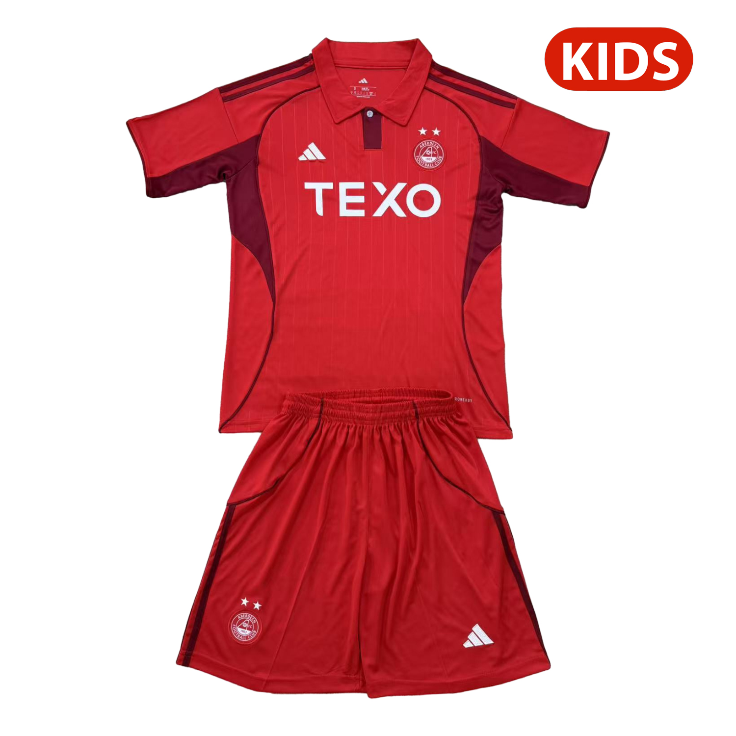 AlphaJersey-Aberdeen 25-26 Home Kids Kit