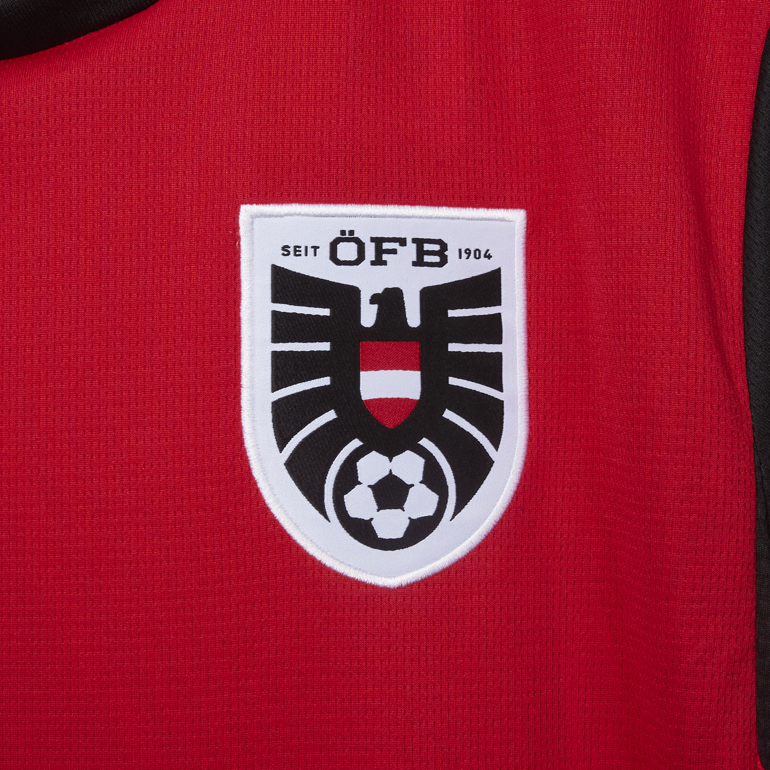 AlphaJersey-Austria 2026 Home Red Jersey - Fans Version