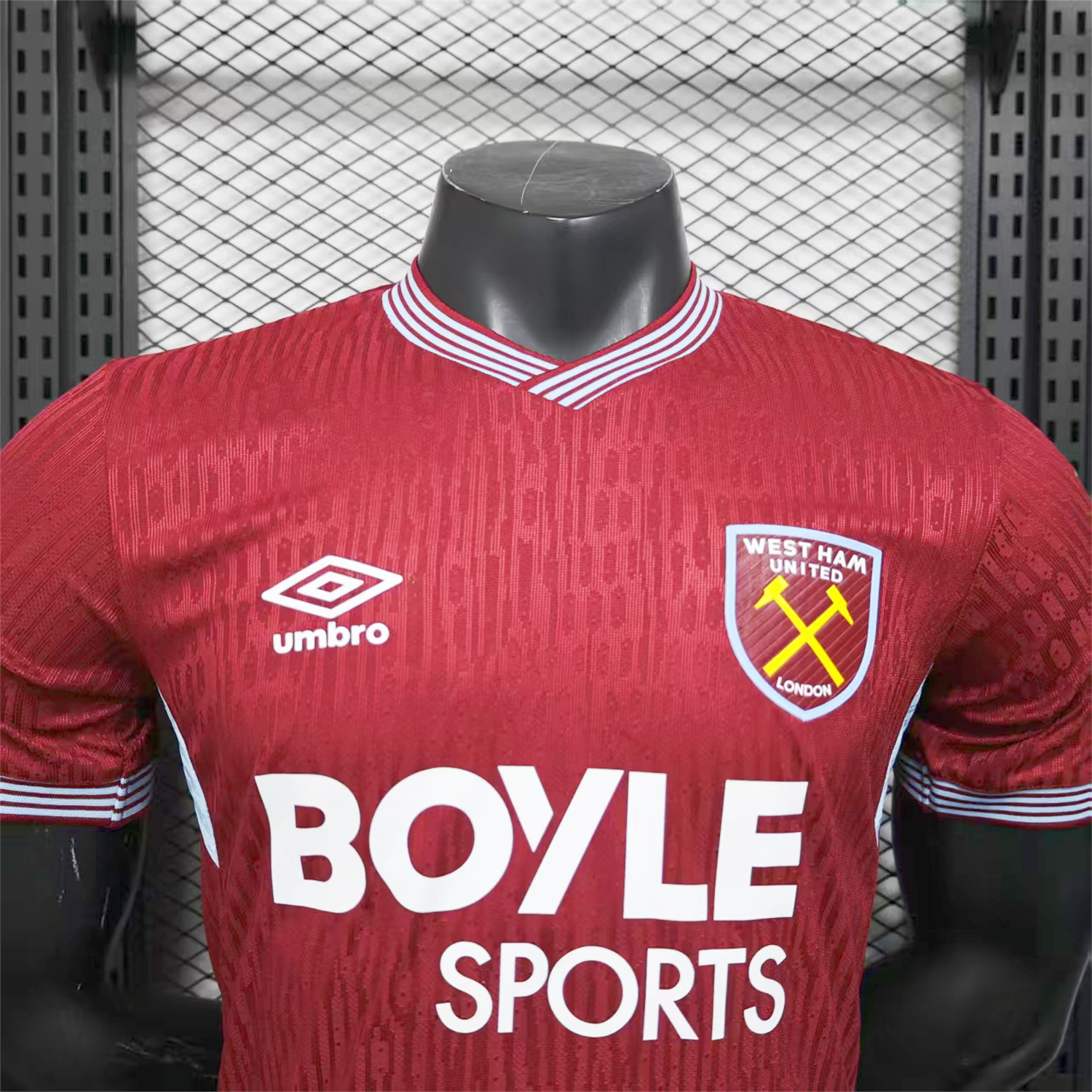 AlphaJersey-West Ham United 25-26 Home Jersey - Player Version
