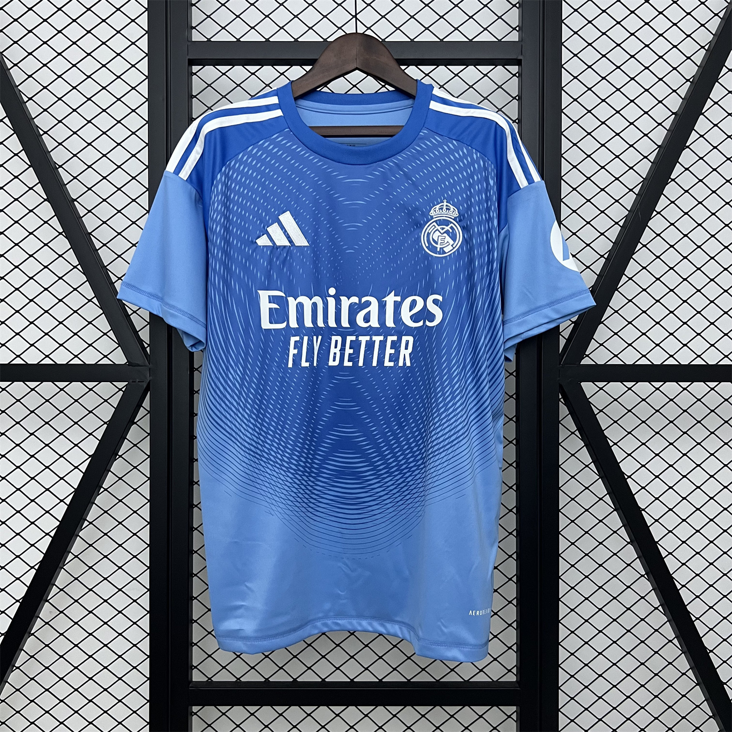 AlphaJersey-Real Madrid 25-26 Blue Goalkeeper Jersey - Fans Version