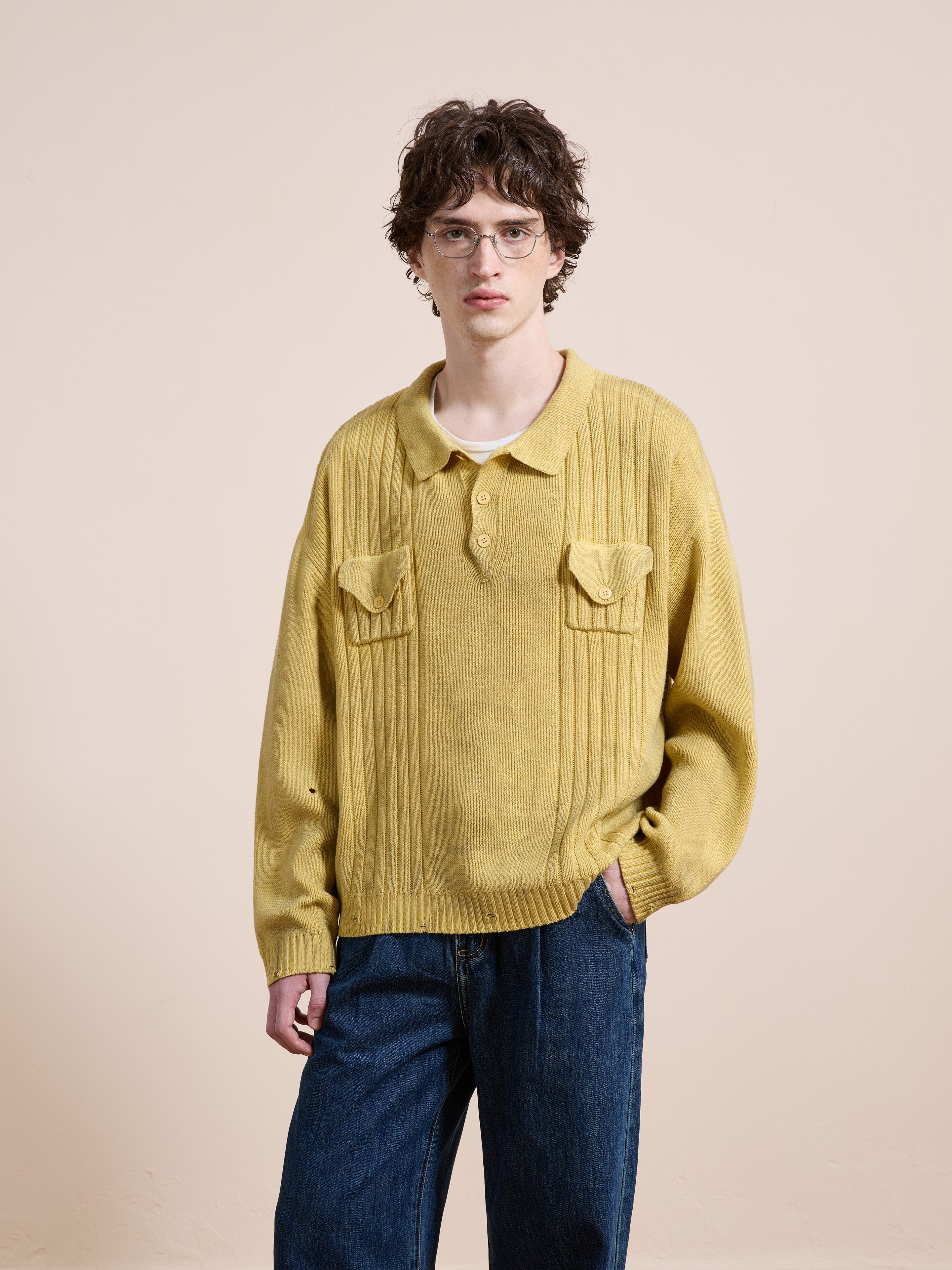 Distressed Pullover Knit | Modern Menswear by yycbvcnbmmnbm