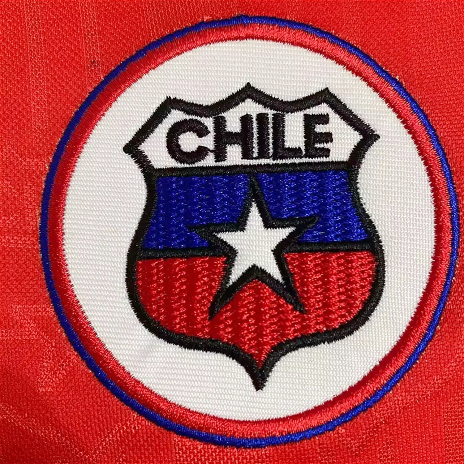 AlphaJersey-Retro Chile 1995 Home Red Jersey
