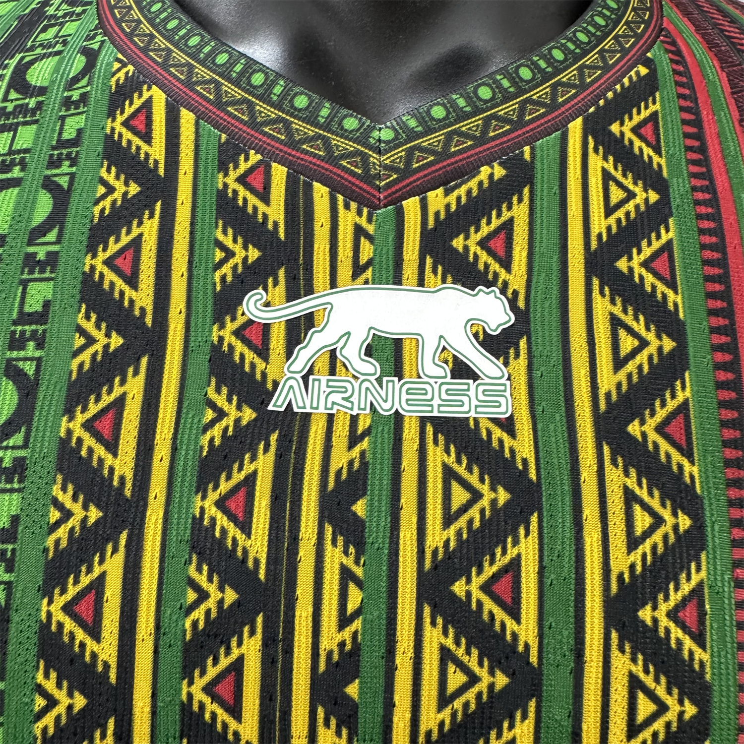 AlphaJersey-Mali 2025 Away Green Jersey - Player Version