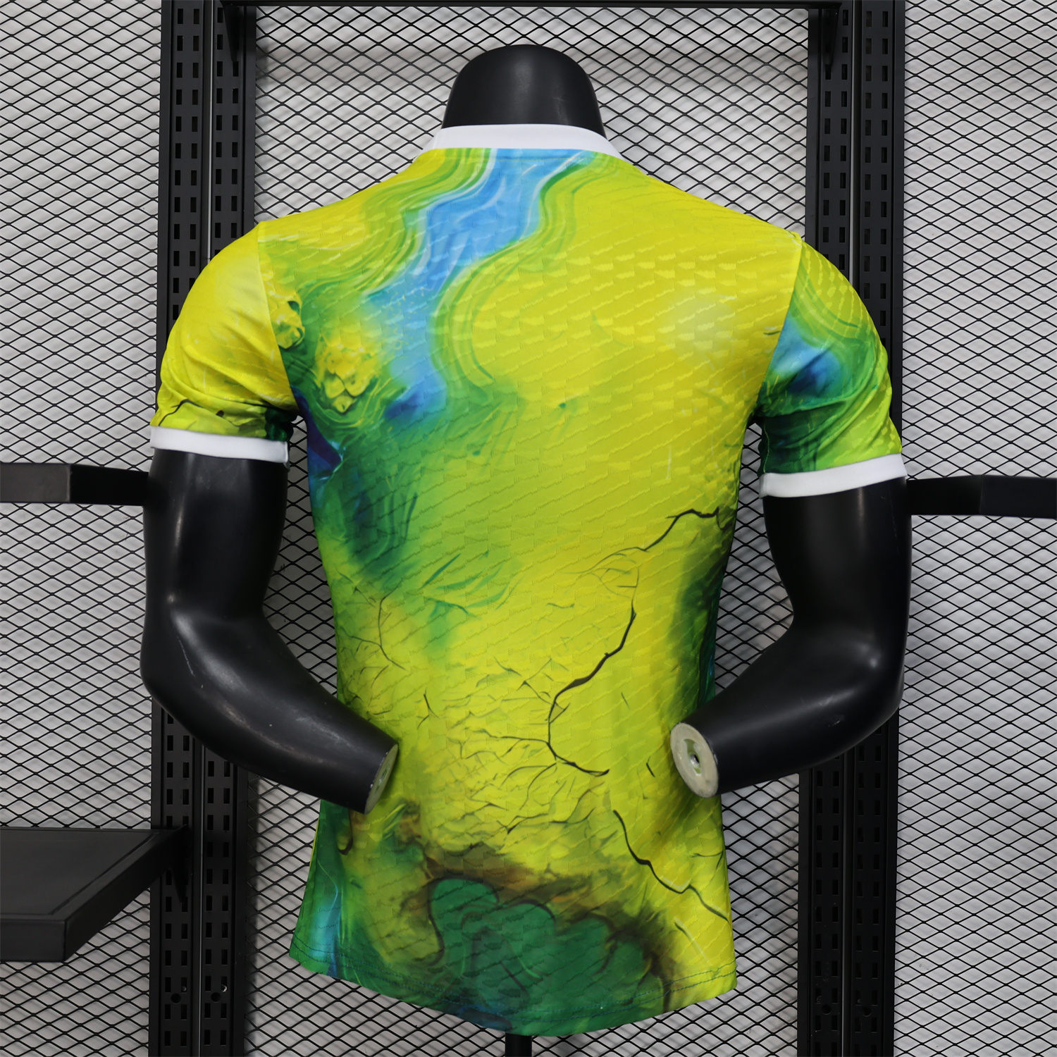 AlphaJersey-Real Madrid 25-26 Green & Yellow Special Edition Jersey - Player Version