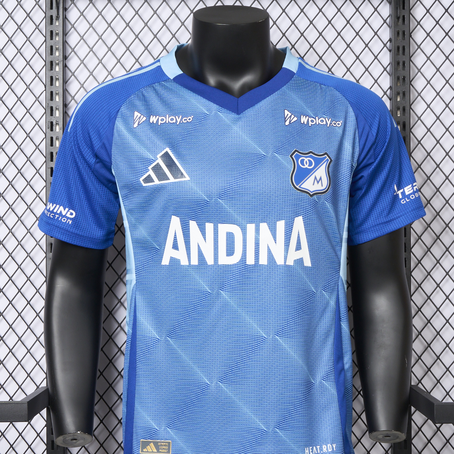 AlphaJersey-Millonarios 25-26 Home Jersey - Player Version