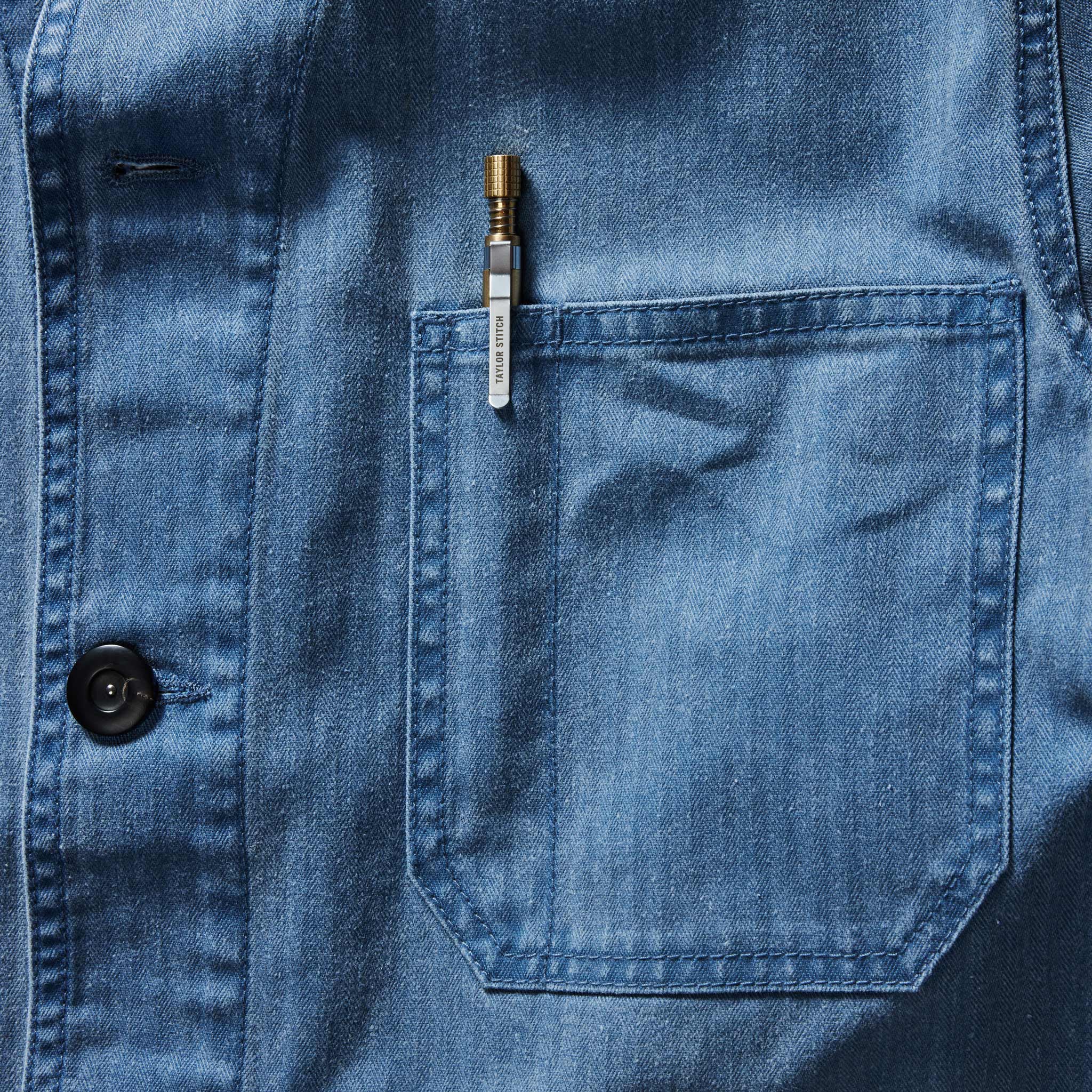 The Mechanical Pencil in Brass | Modern Menswear by yycbvcnbmmnbm