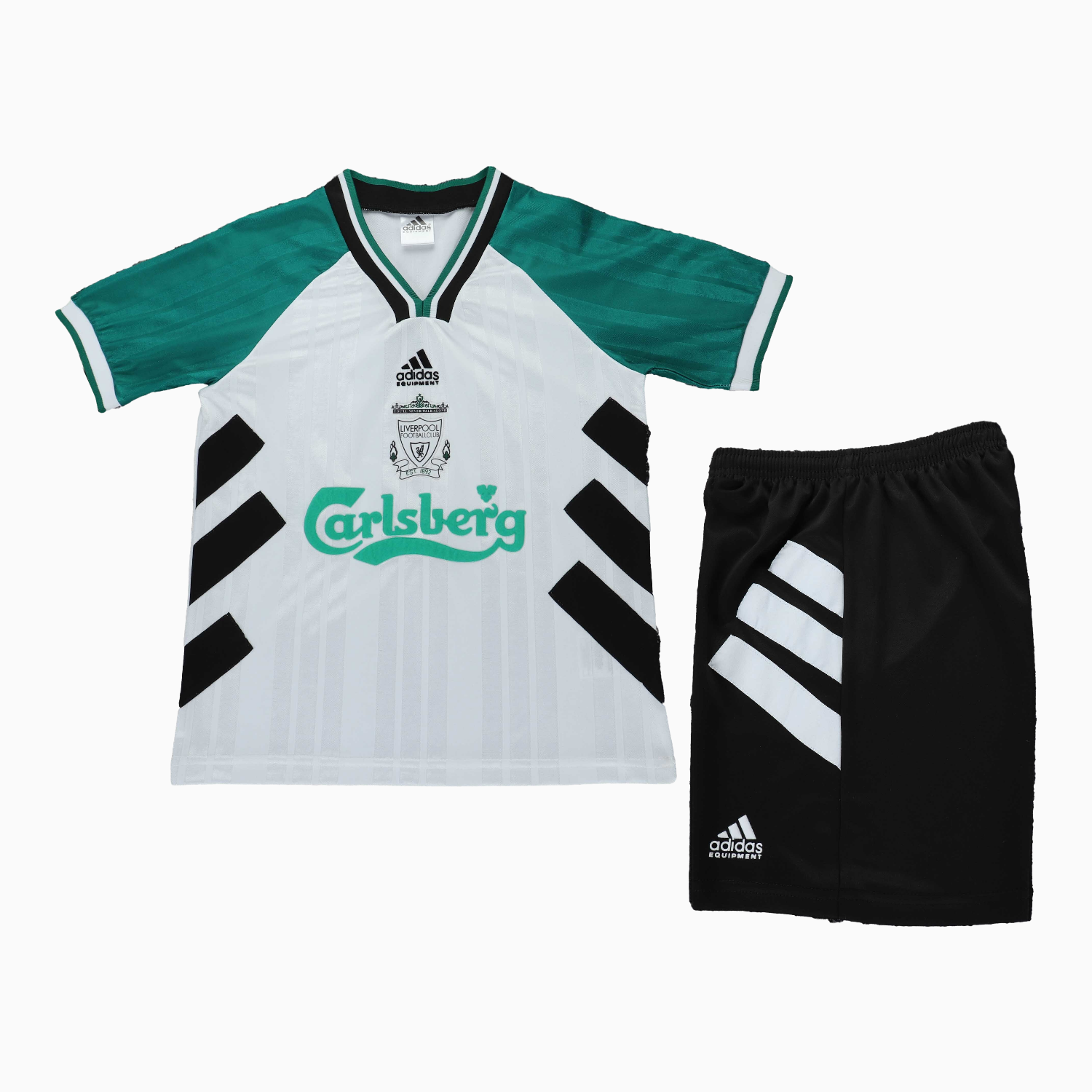 AlphaJersey-Retro Liver.pool 1993-95 Away Kids Kit