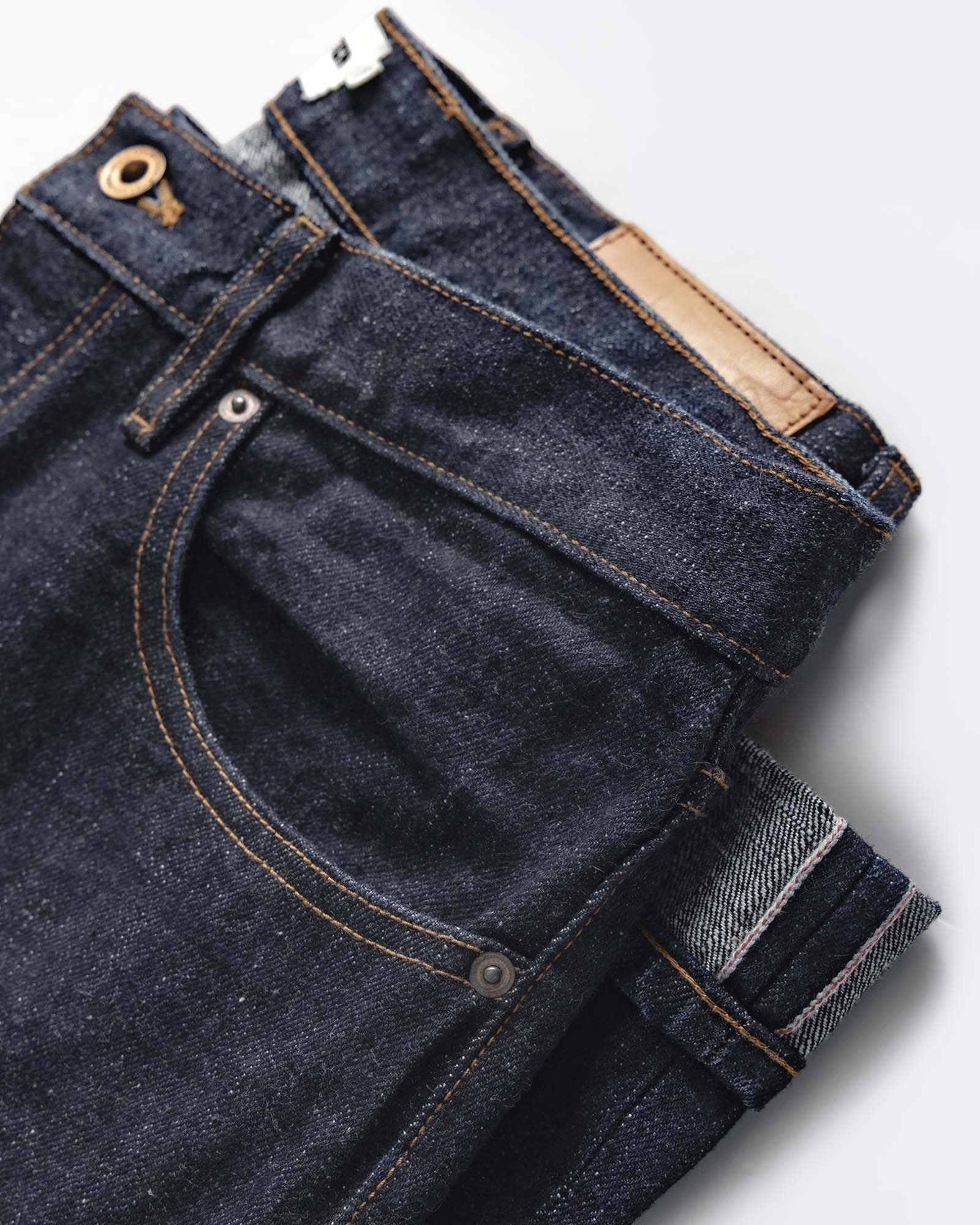 The Straight Jean in Rinsed Yoshiwa Selvedge | Modern Menswear by yycbvcnbmmnbm