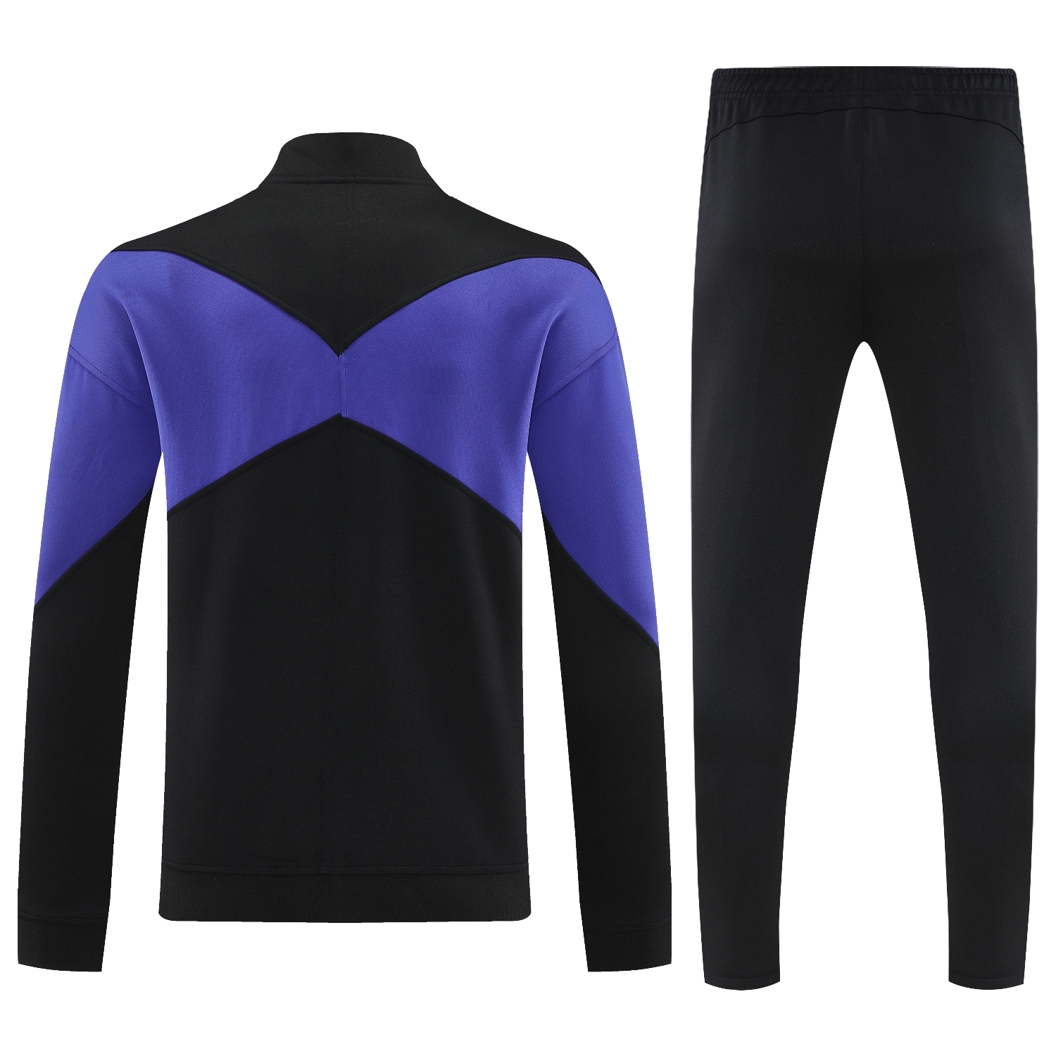 AlphaJersey-Barcelona 25-26 Jacket Training Tracksuit - Black Purple Jackets & Black Pants