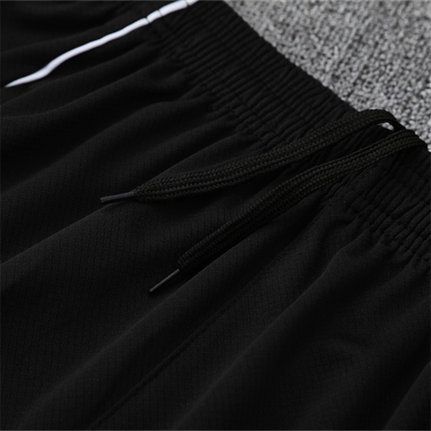 AlphaJersey-INT M.A.M 25-26 Short-Sleeve Training Set - Black Top and Shorts