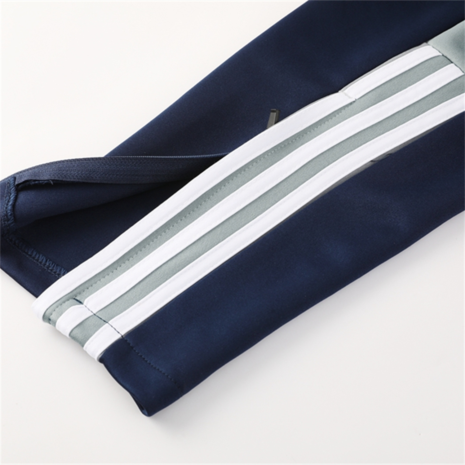 AlphaJersey-Real Madrid 25-26 Jacket Training Tracksuit - Blue Grey Jackets & Pants