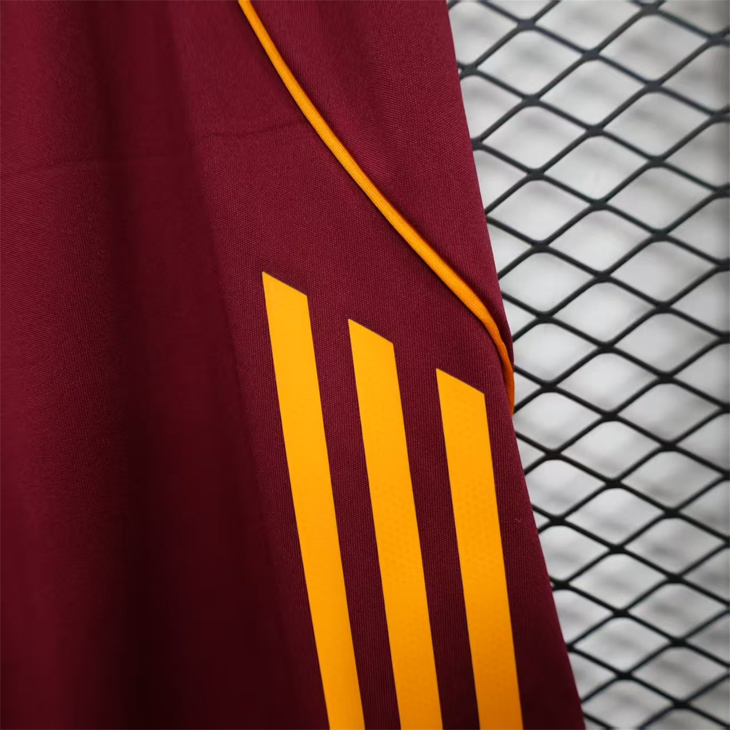 AlphaJersey-Roma 25-26 Home Red Shorts - Player Version