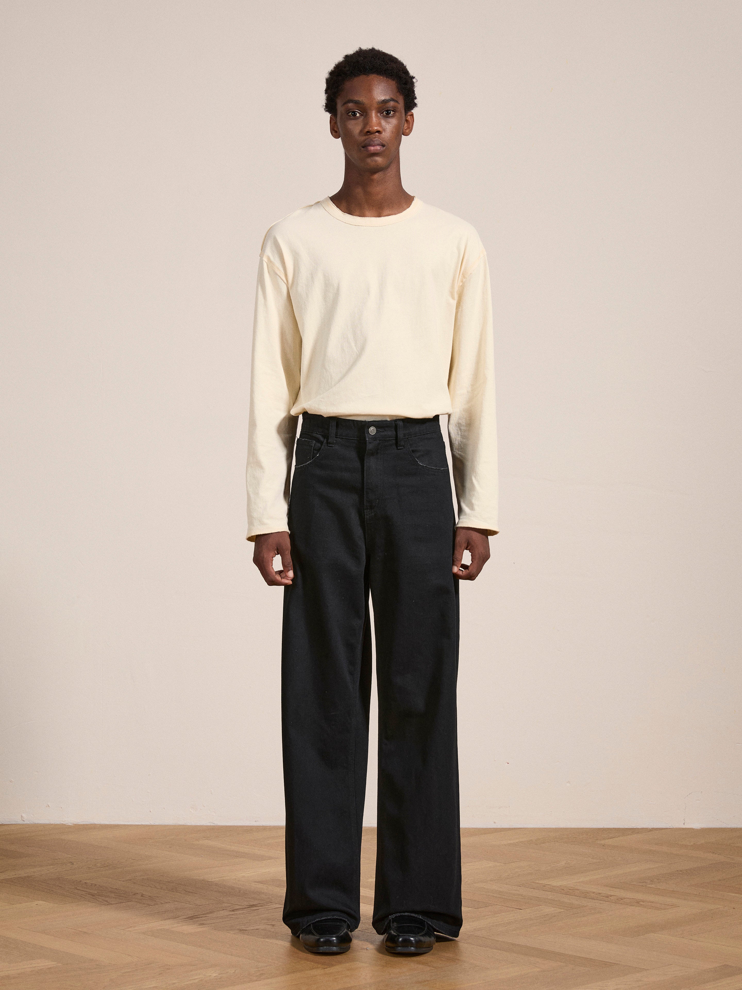 Lacy Baggy Jeans | Modern Menswear by yycbvcnbmmnbm