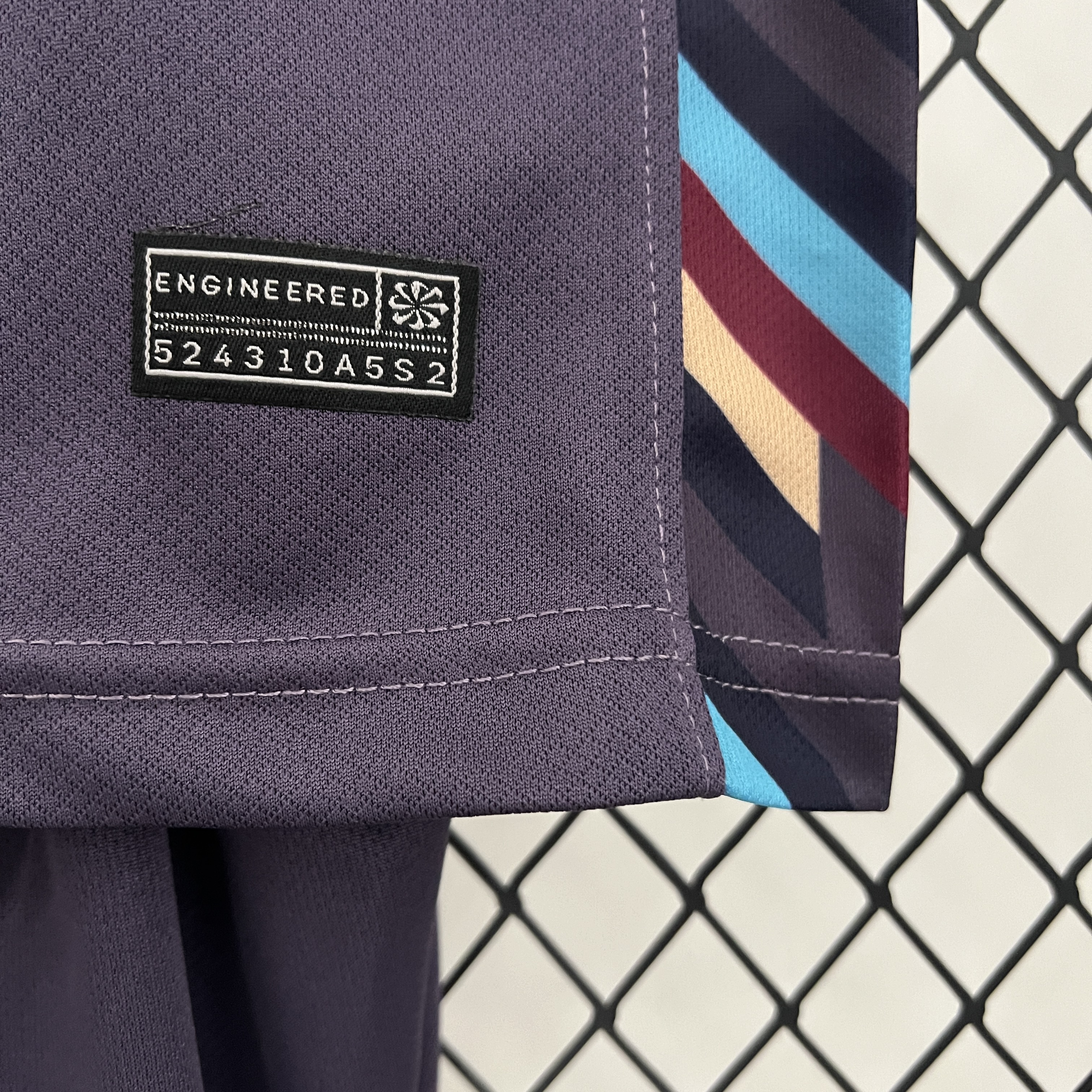 AlphaJersey-England 2024 Away Stadium Kids Kit
