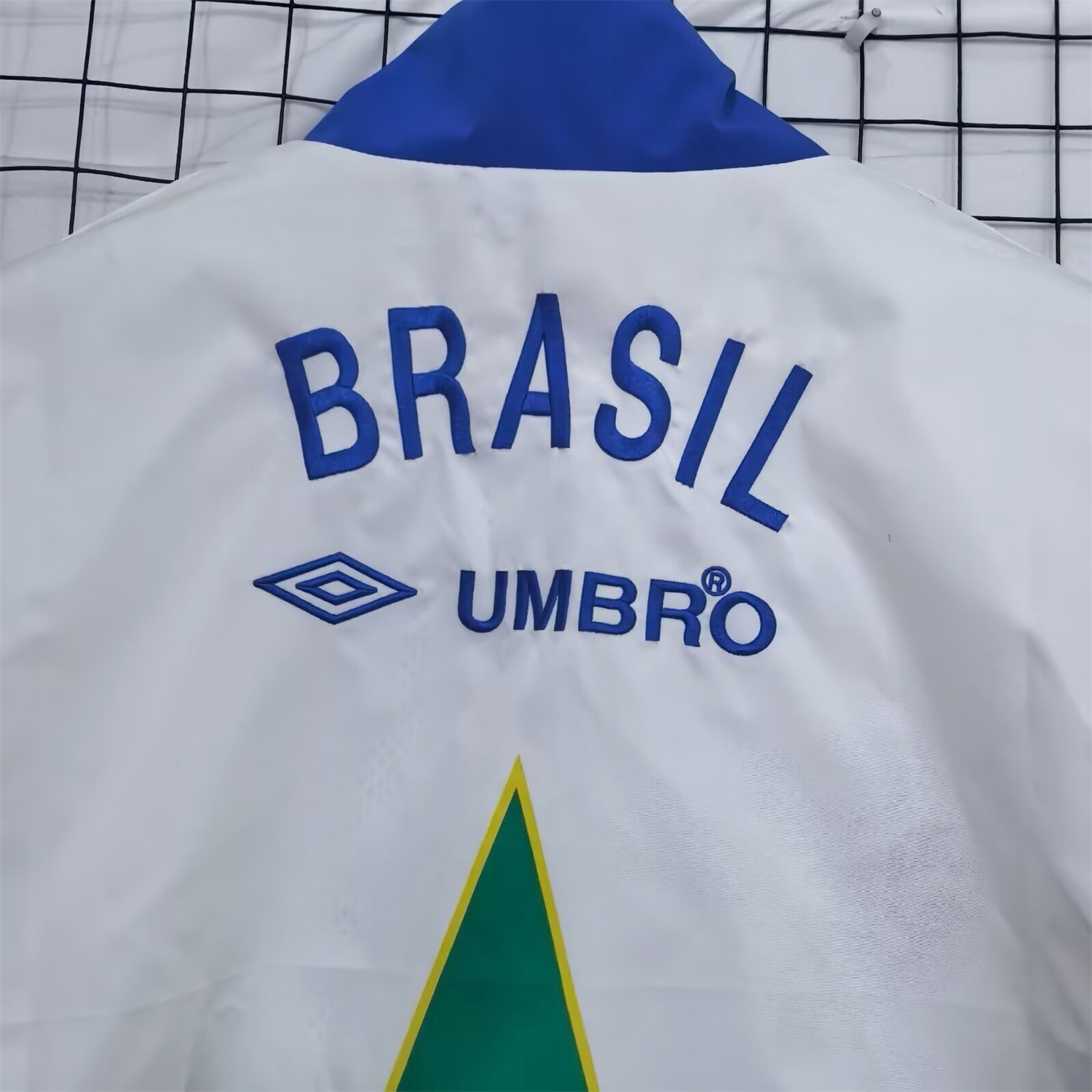 AlphaJersey-Brazil 2026 Windbreaker Jacket - Green Star
