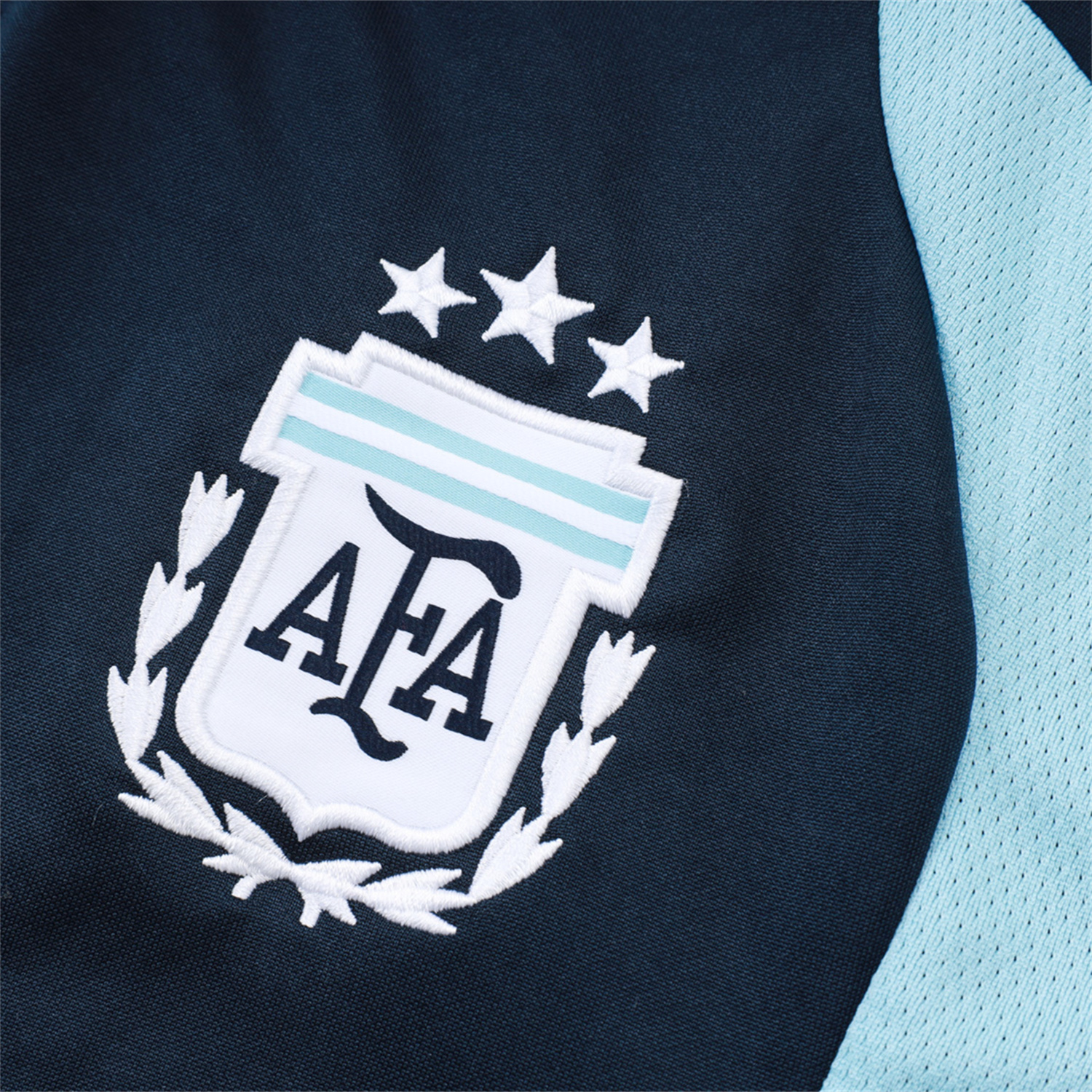 AlphaJersey-Argentina 25-26 Windbreaker Training Set - Dark Blue Top and Pants