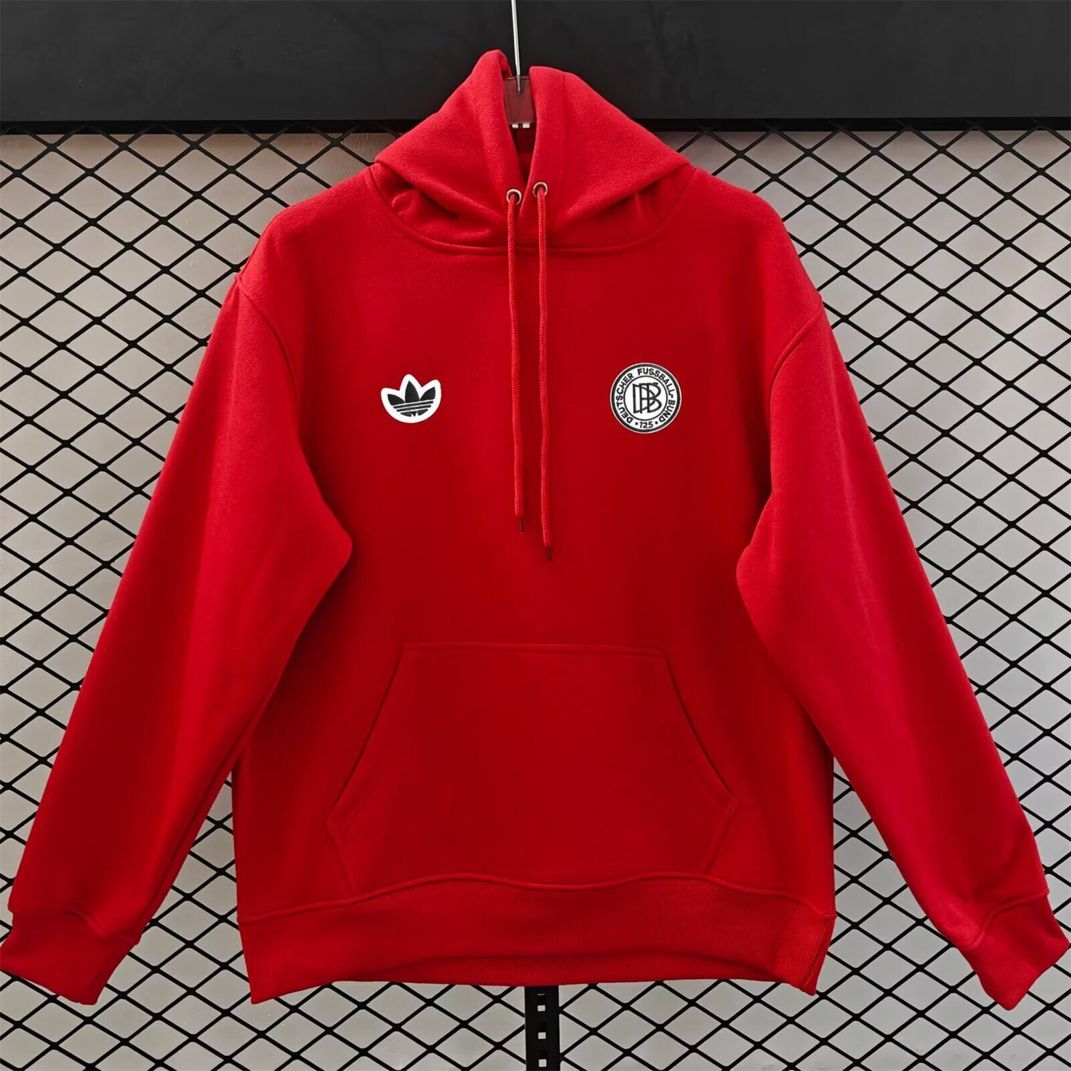 AlphaJersey-Germany 2026 Terrace Icon DFB Unisex Pullover Hoodie