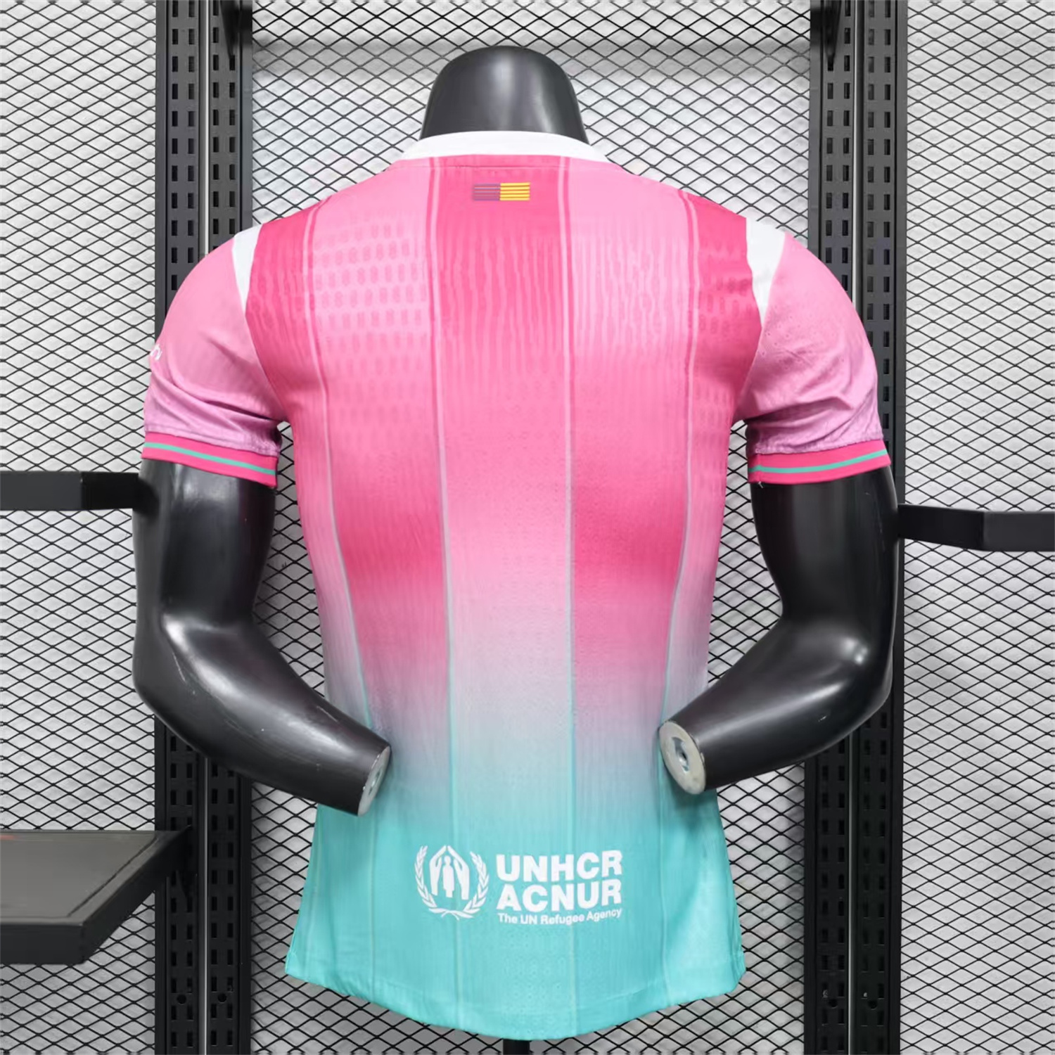 AlphaJersey-Barcelona 25-26 Pink And Cyan Special Jersey - Player Version