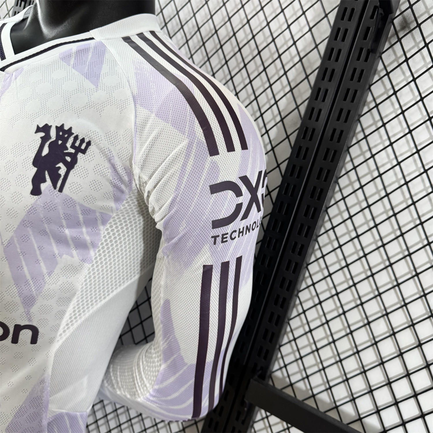 AlphaJersey-Manchester United 25-26 Away Long Sleeves Jersey - Player Version
