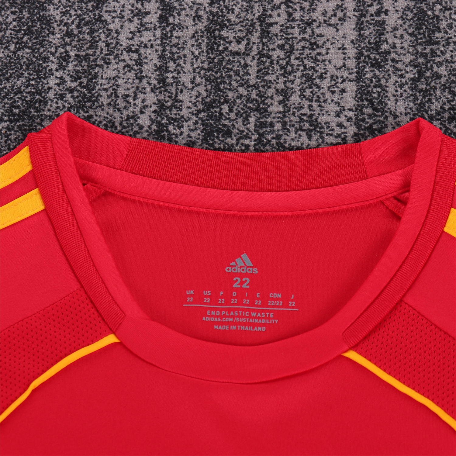 AlphaJersey-Retro Spain 2008 Home Kids Kit