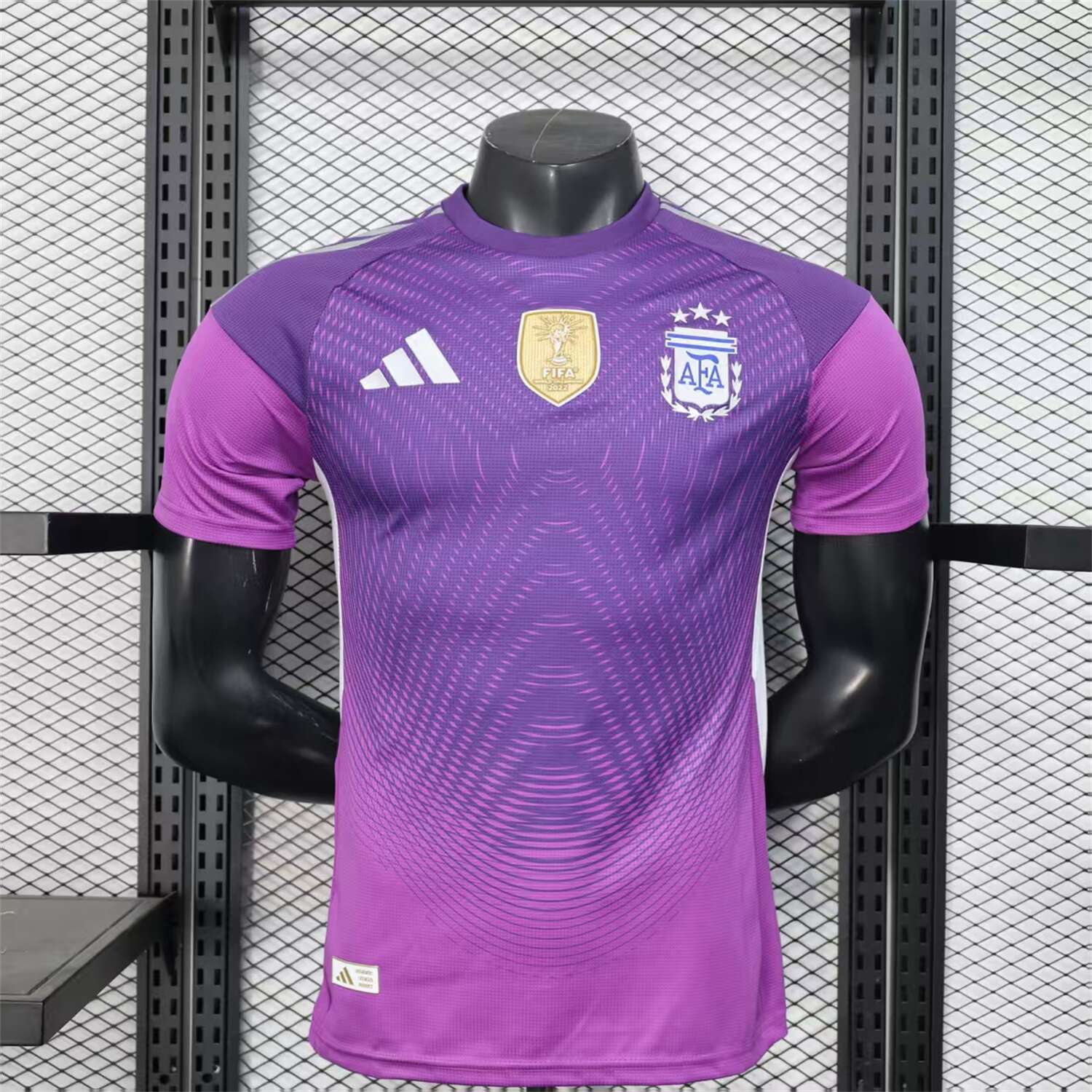 AlphaJersey-Argentina 25-26 Purple Goalkeeper Jersey - Player Version