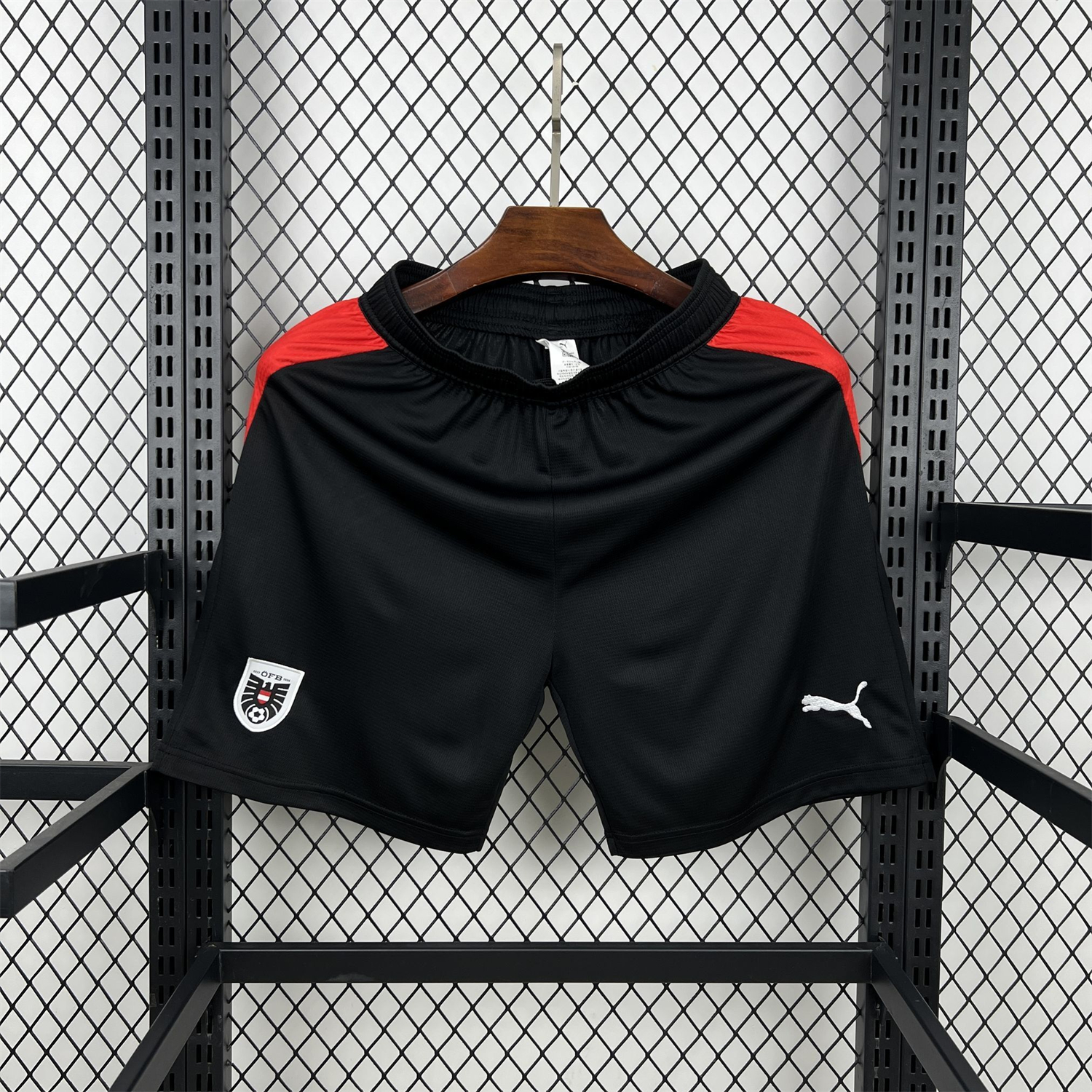 AlphaJersey-Austria 2026 Home Shorts - Fans Version