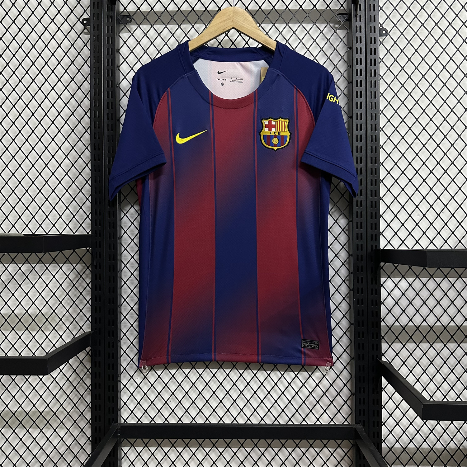 AlphaJersey-Barcelona 25-26 Home Unsponsored Jersey - Fans Version