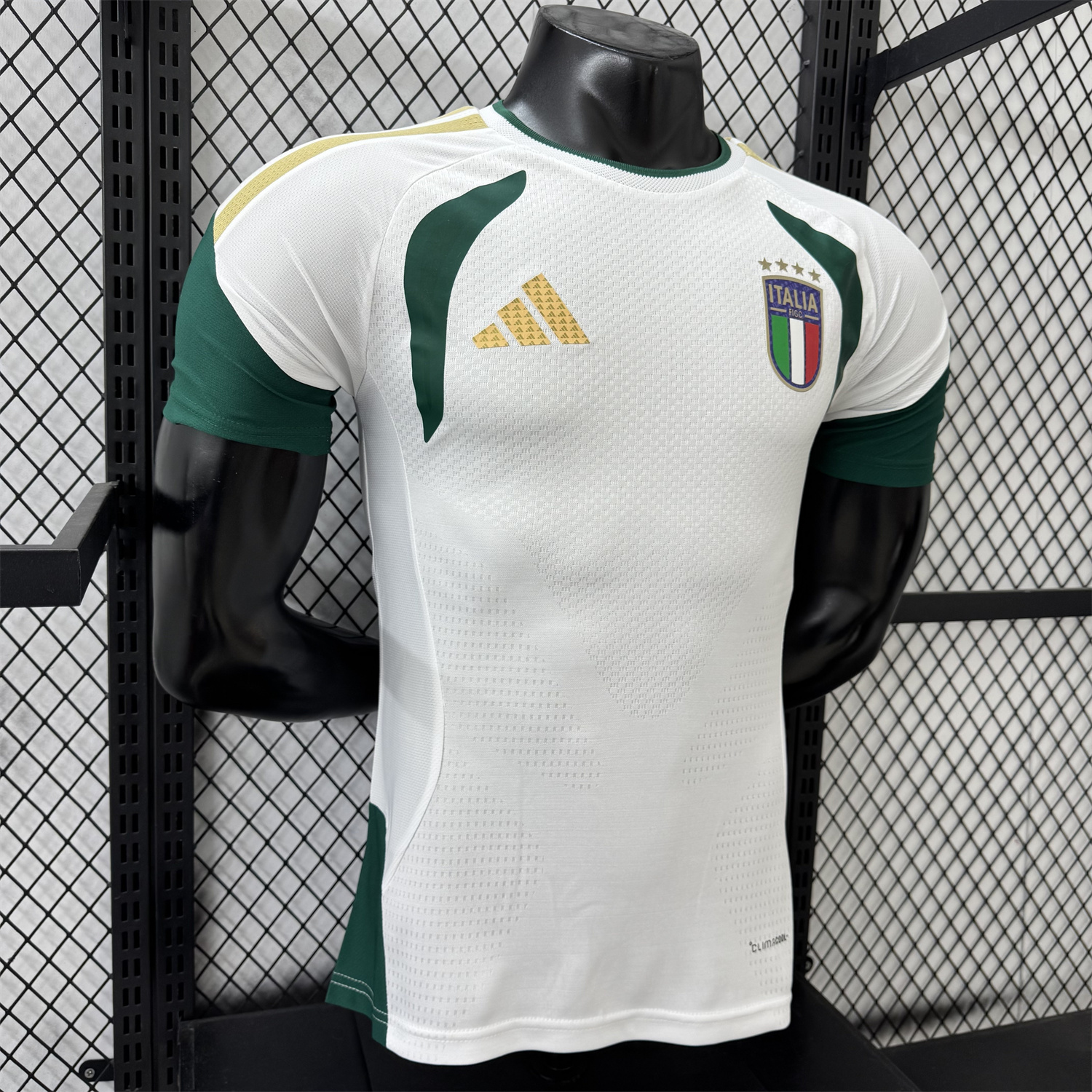 AlphaJersey-Italy 2026 White Pre-Match Training Jersey - Player Version