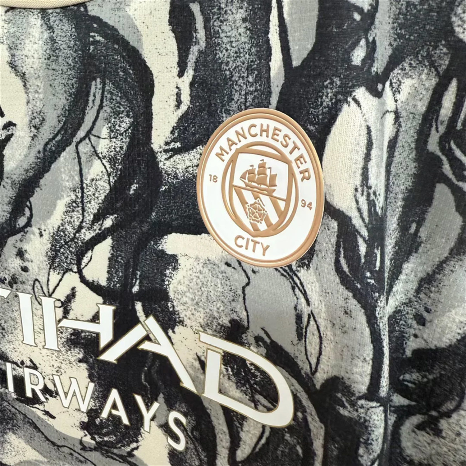 AlphaJersey-Manchester City 25-26 Year of the Horse Ink Painting Special Kids Kit