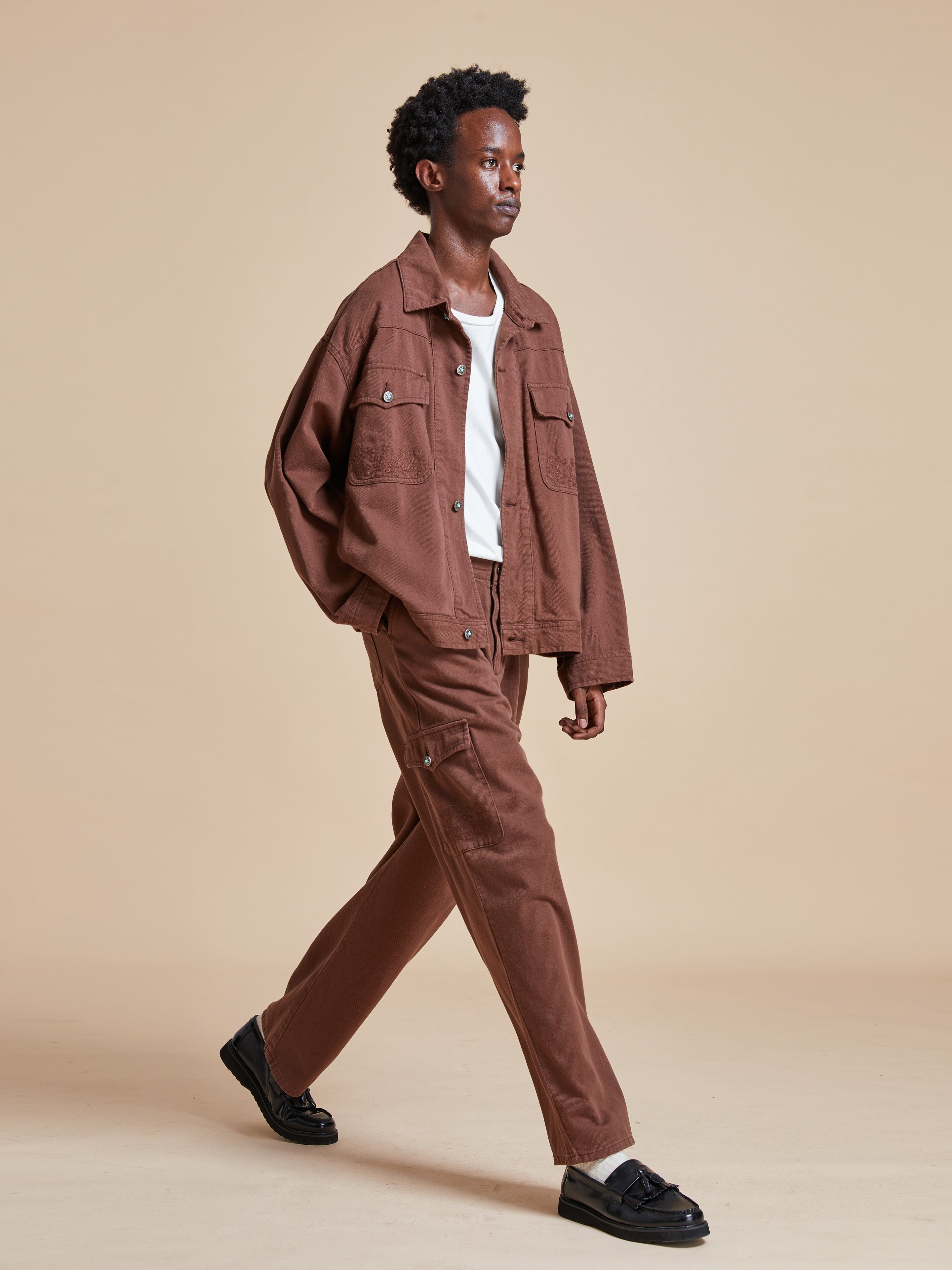 Dusky Western Cargo Jeans | Modern Menswear by yycbvcnbmmnbm