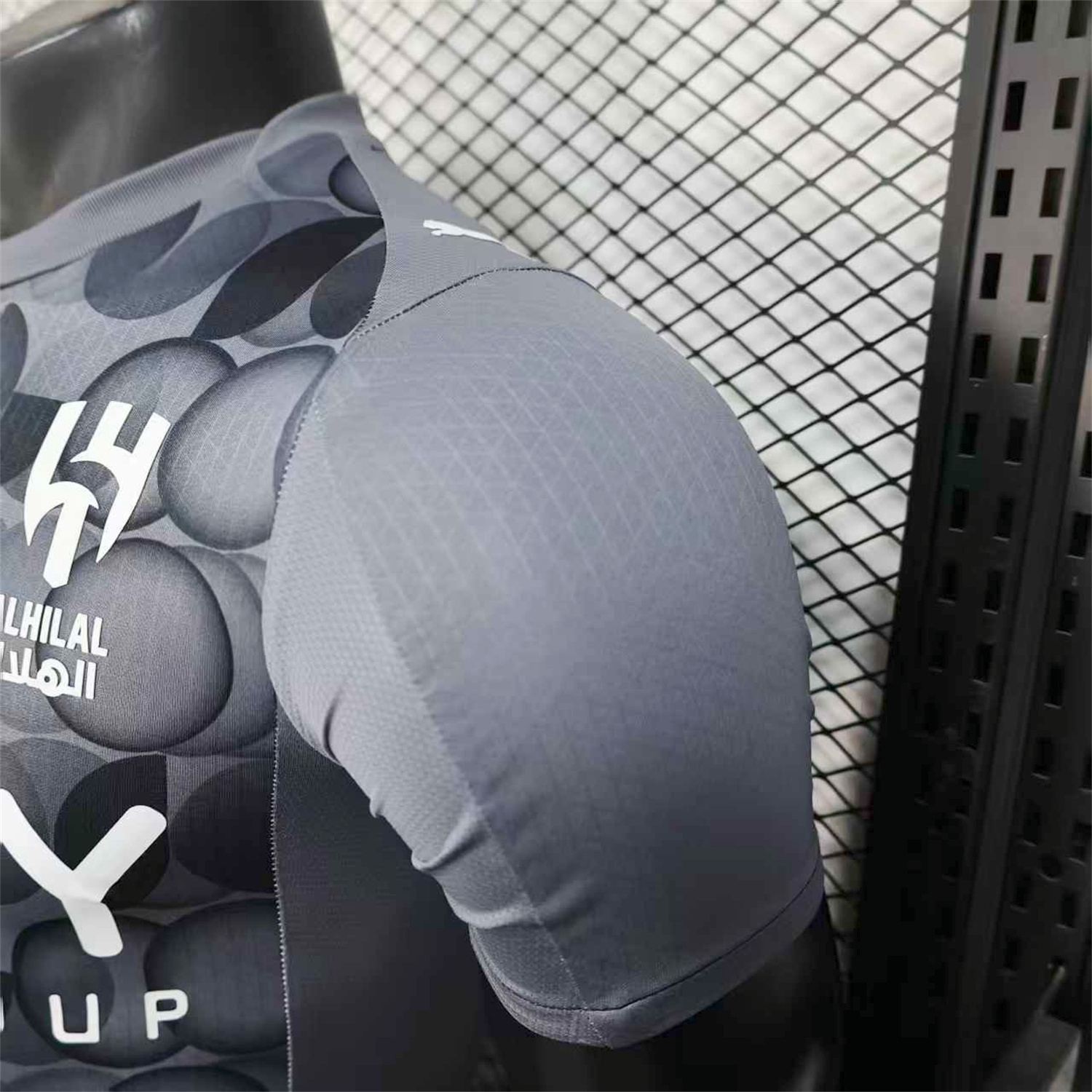 AlphaJersey-Al Hilal Riyadh Crescent 25-26 Third Grey Jersey - Player Version