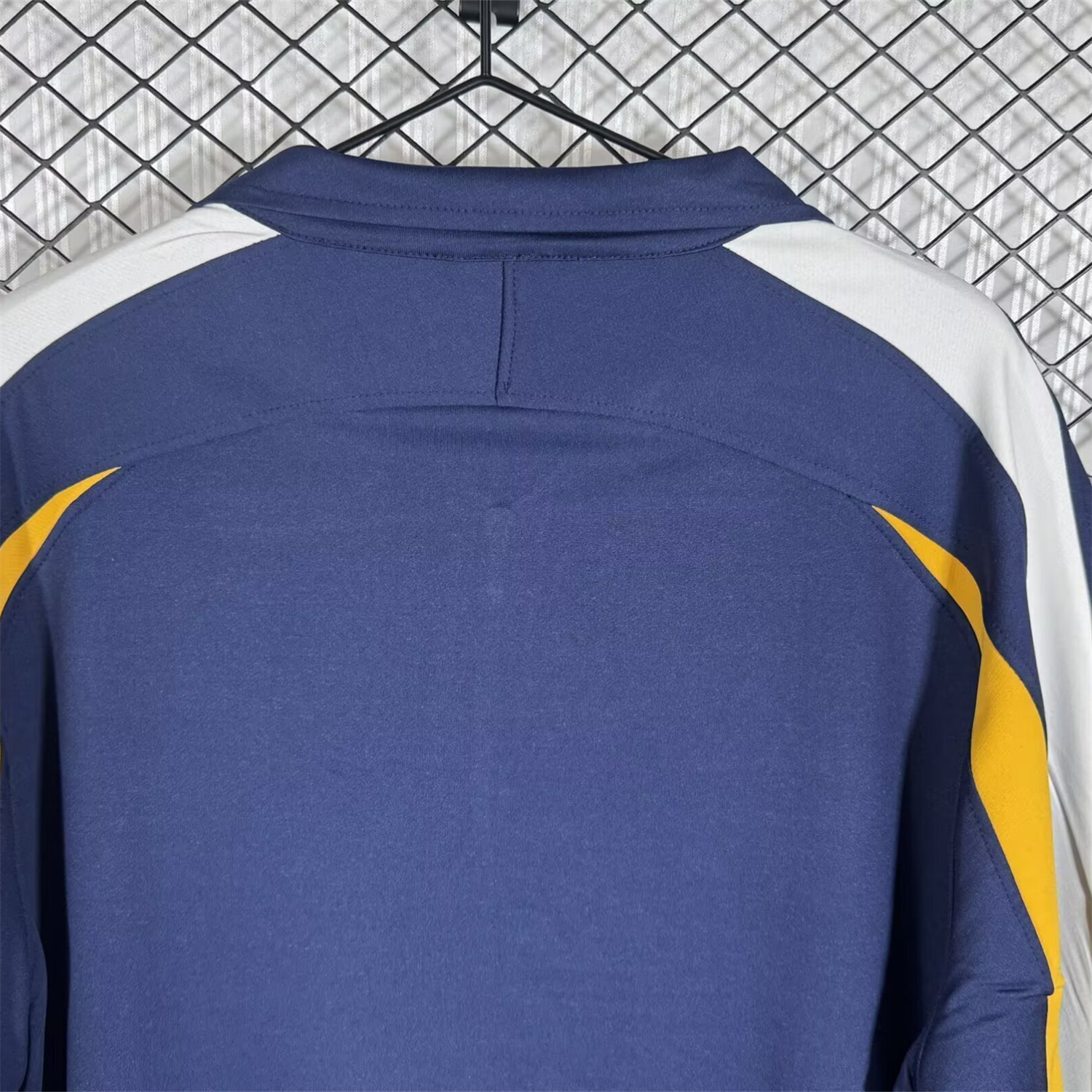 AlphaJersey-Real Madrid 25-26 Windbreaker Jacket - Blue And Yellow