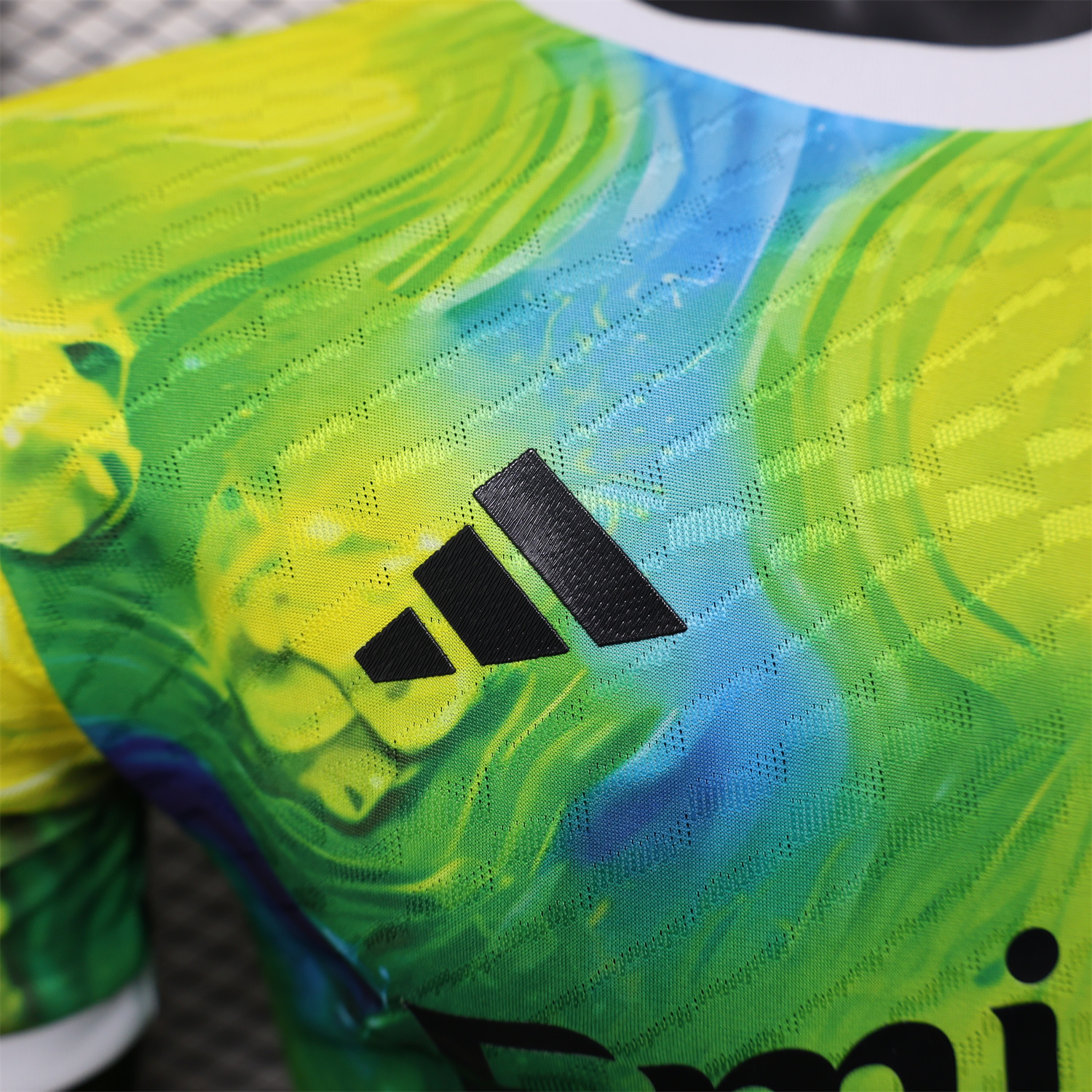 AlphaJersey-Real Madrid 25-26 Green & Yellow Special Edition Jersey - Player Version