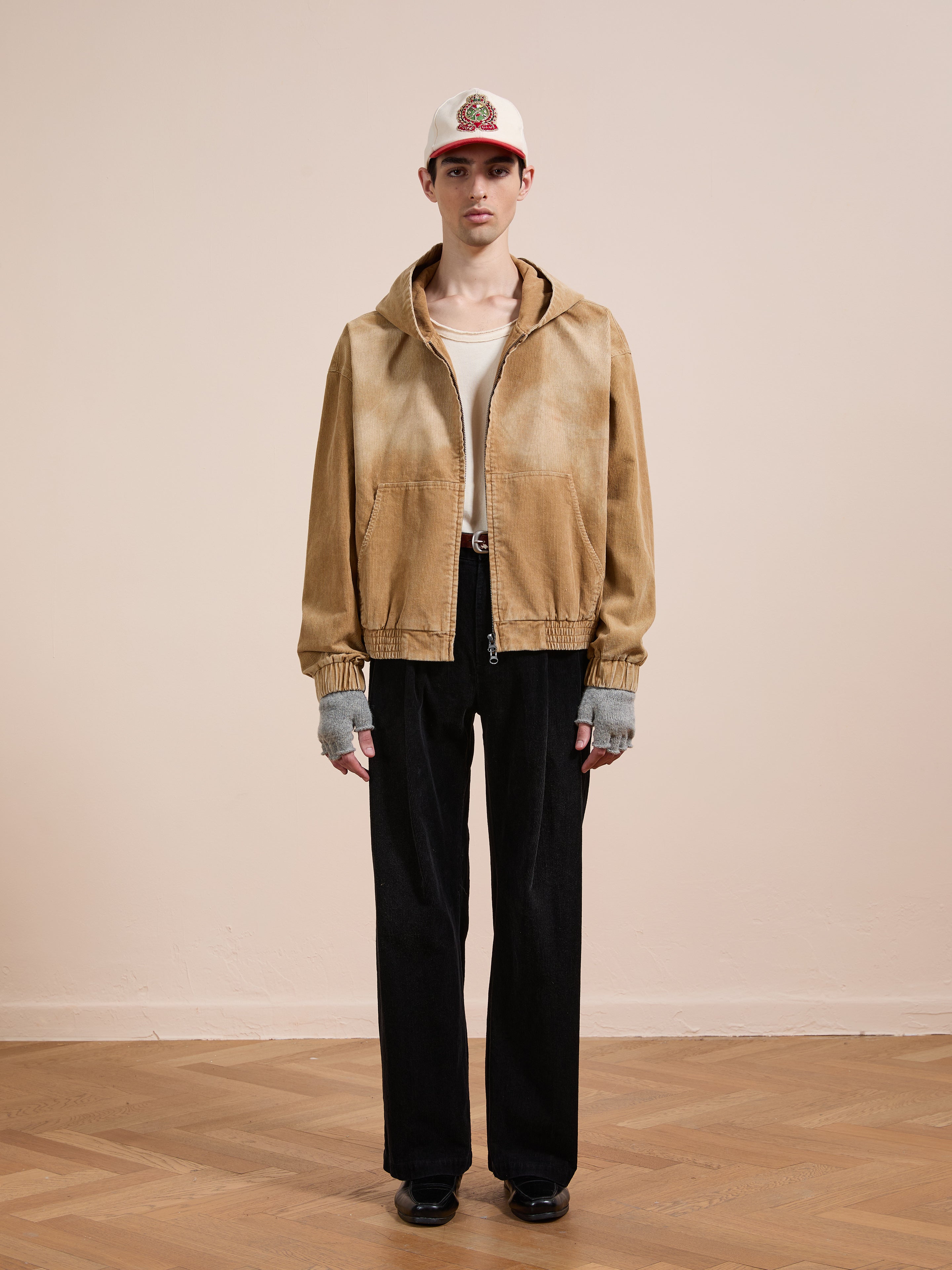 Corduroy Zip Up Hoodie | Modern Menswear by yycbvcnbmmnbm