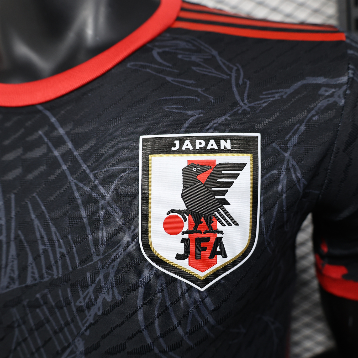 AlphaJersey-Japan 25-26 Uchiha Itachi Amaterasu Special Edition Jersey - Player Version