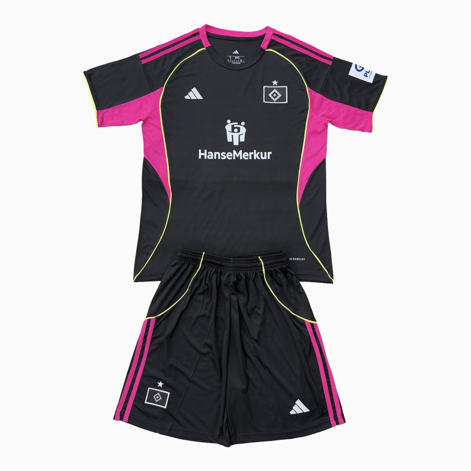 AlphaJersey-Hamburger SV 25-26 Third Men's Adult Jersey Set - Fans Version