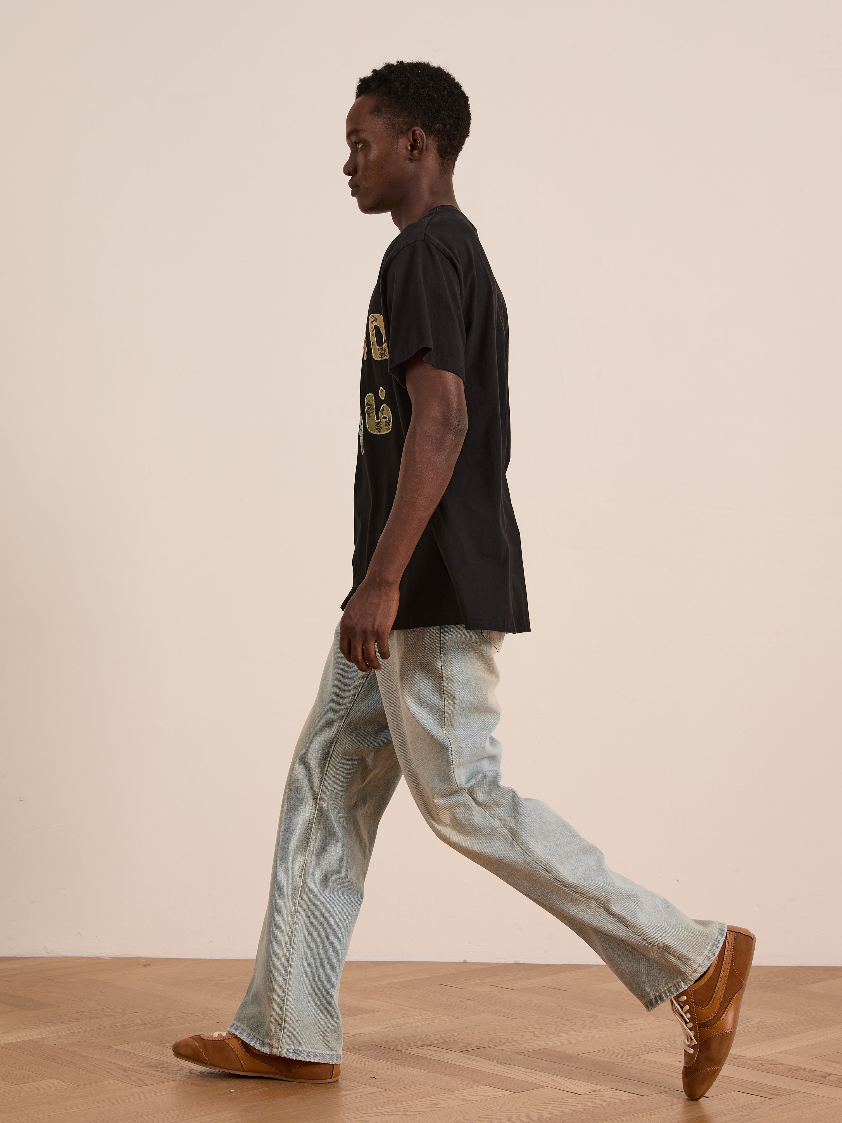 Language Tapestry Logo Tee | Modern Menswear by yycbvcnbmmnbm