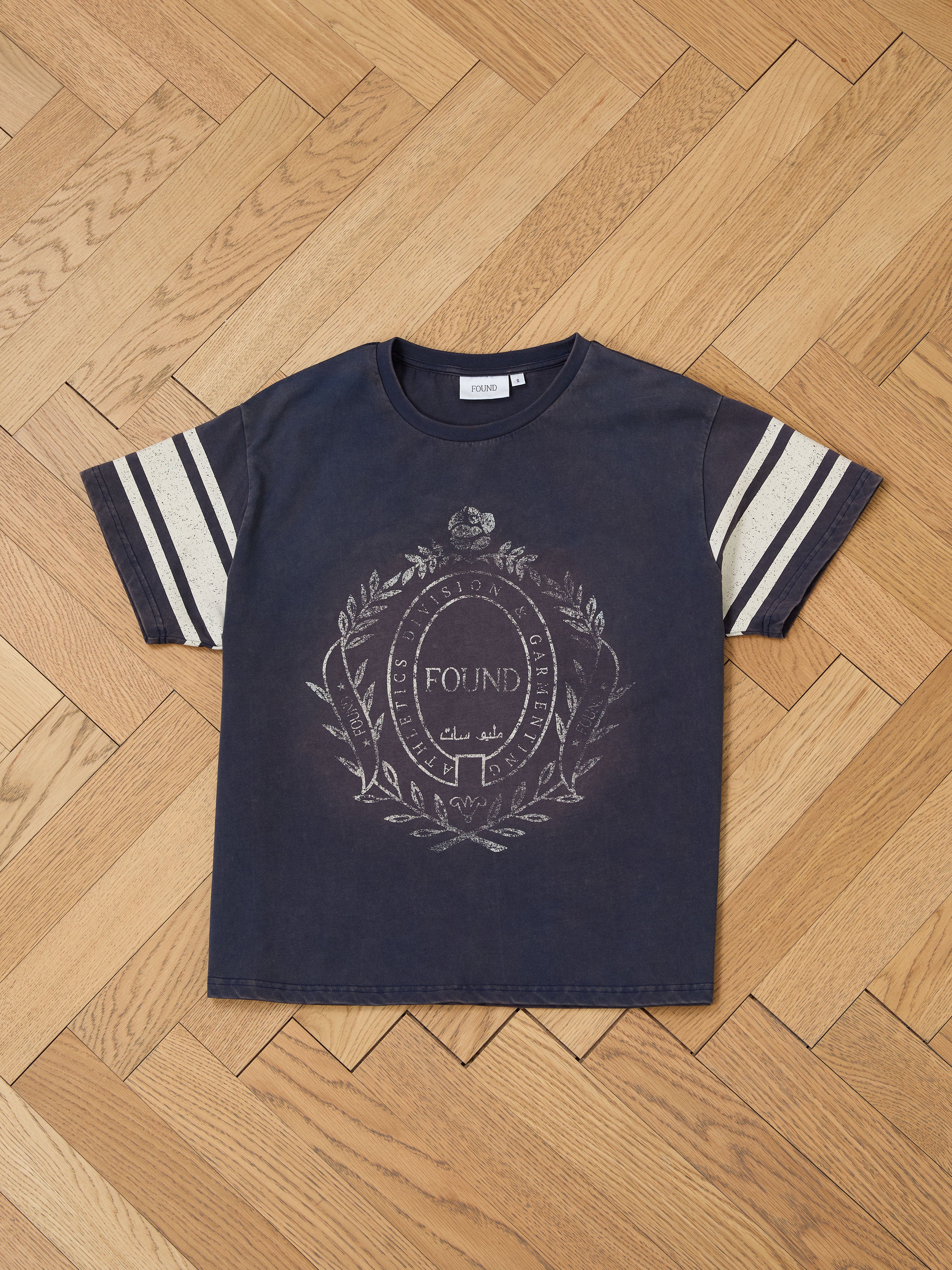Collegiate Crest Tee | Modern Menswear by yycbvcnbmmnbm