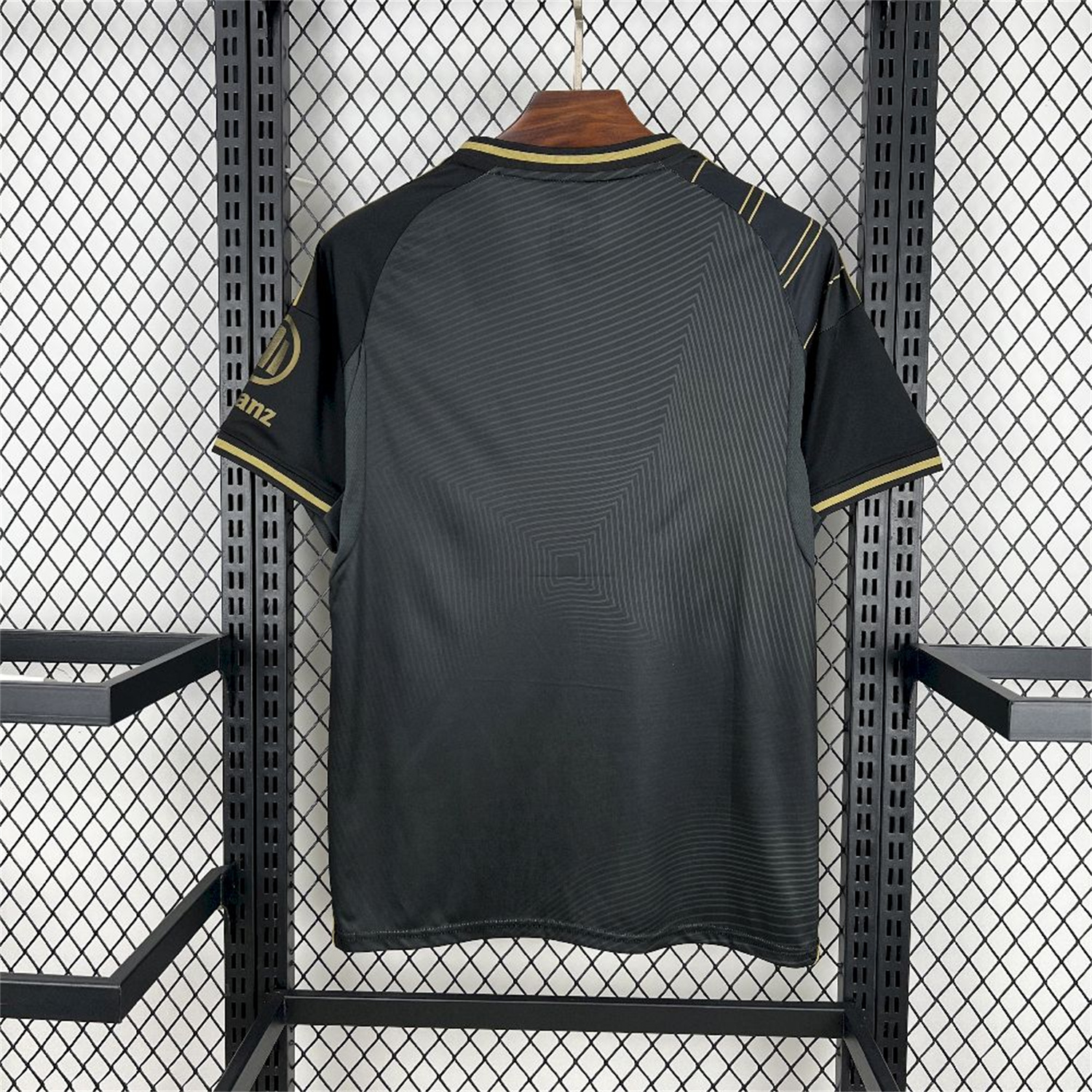 AlphaJersey-Bayern Munich 25-26 Black Gold Special Edition Jersey - Fans Version