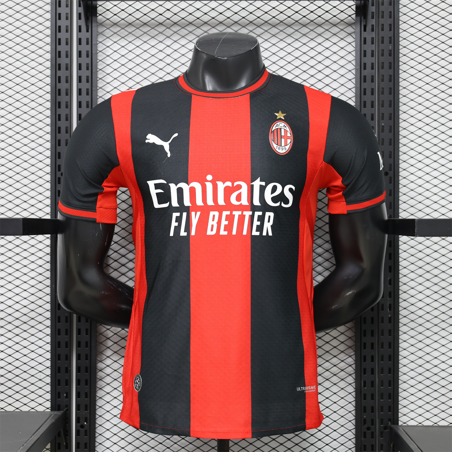AlphaJersey-AC Milan 26-27 Home Jersey - Player Version