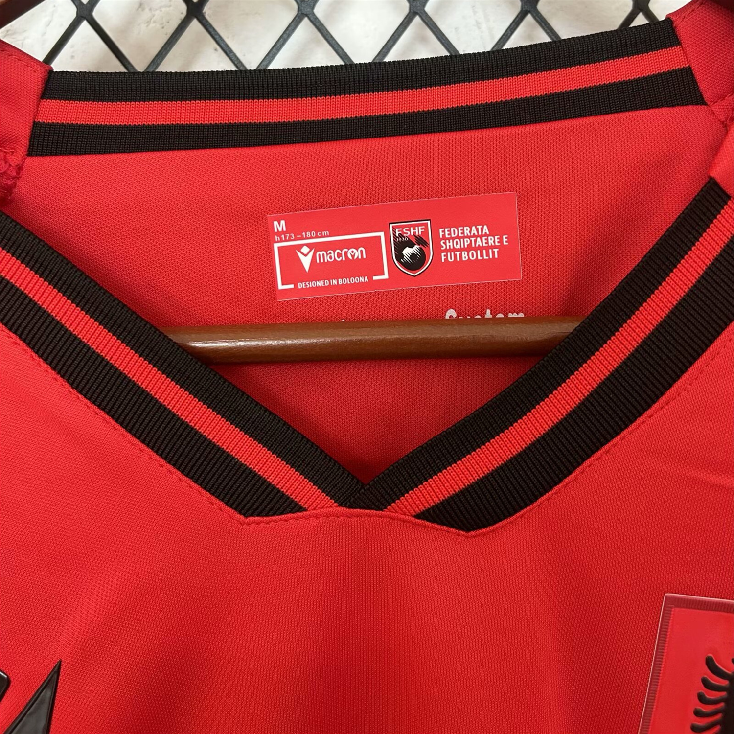 AlphaJersey-Albania 25-26 Home Jersey - Fans Version