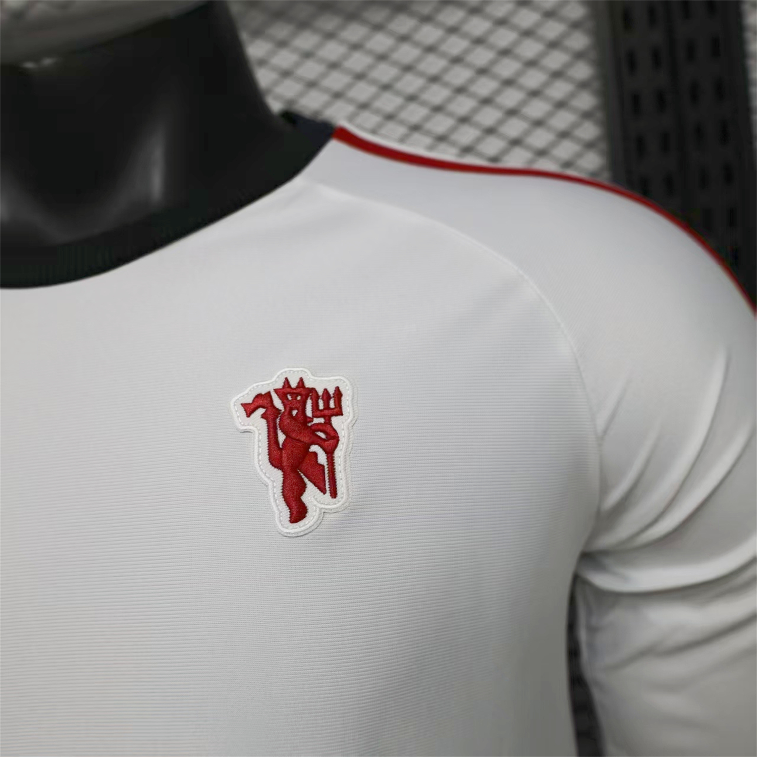 AlphaJersey-Manchester United 26-27 White Casual Long Sleeves Jersey - Player Version