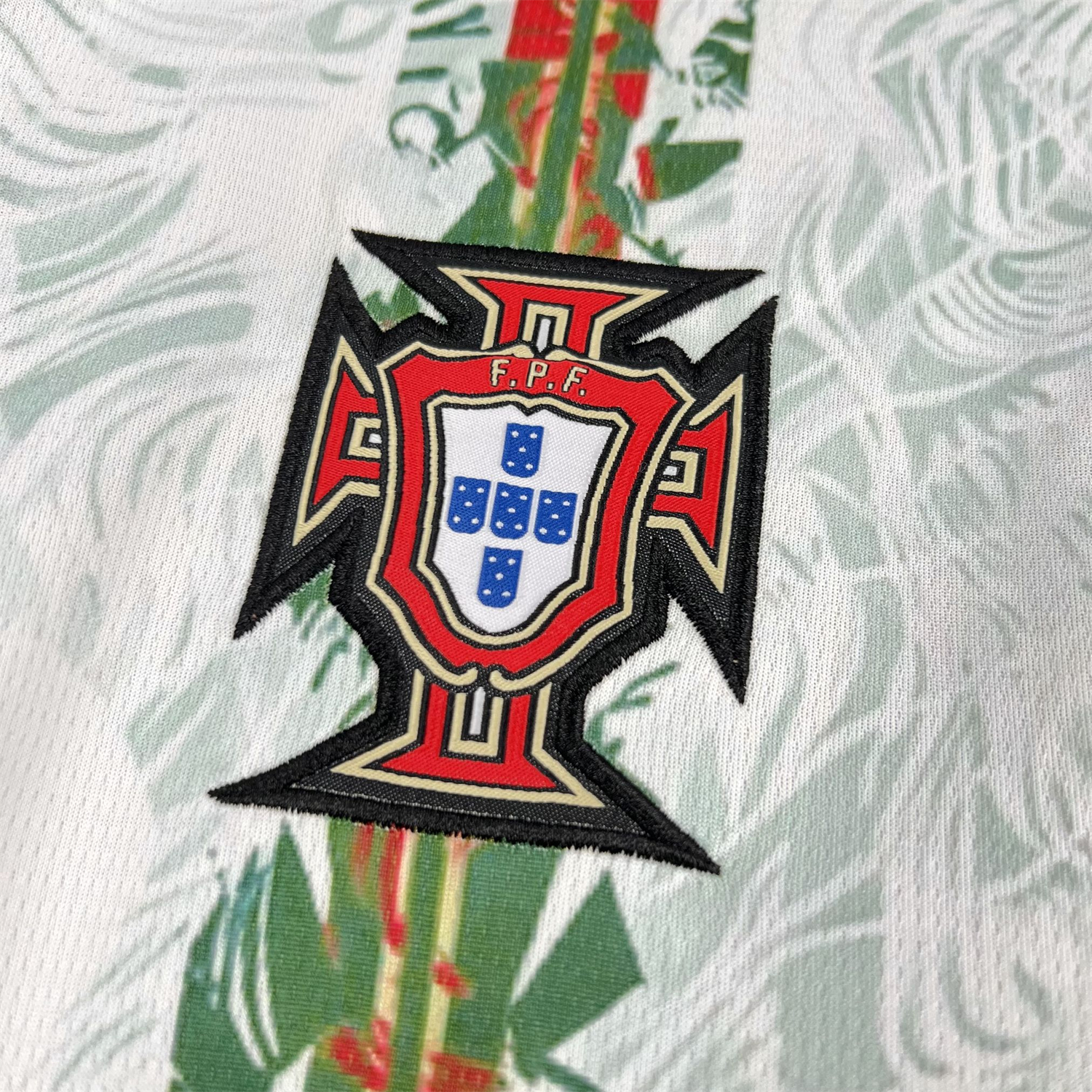 AlphaJersey-Portugal 2026 Pale Mint Green With Moss Green Special Jersey - Fans Version