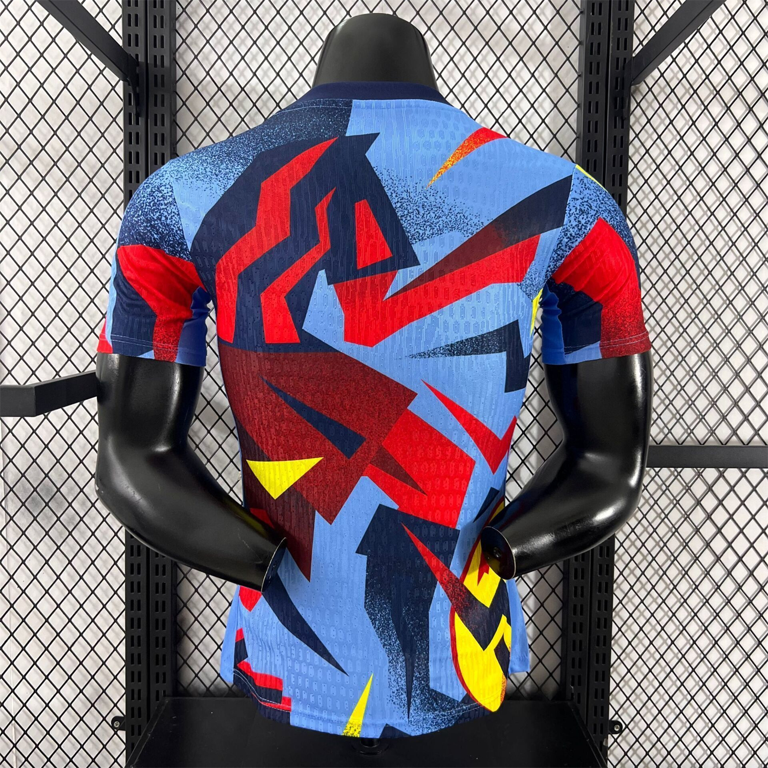 AlphaJersey-Barcelona 25-26 Mottled Colors Pre-Match Jersey - Player Version