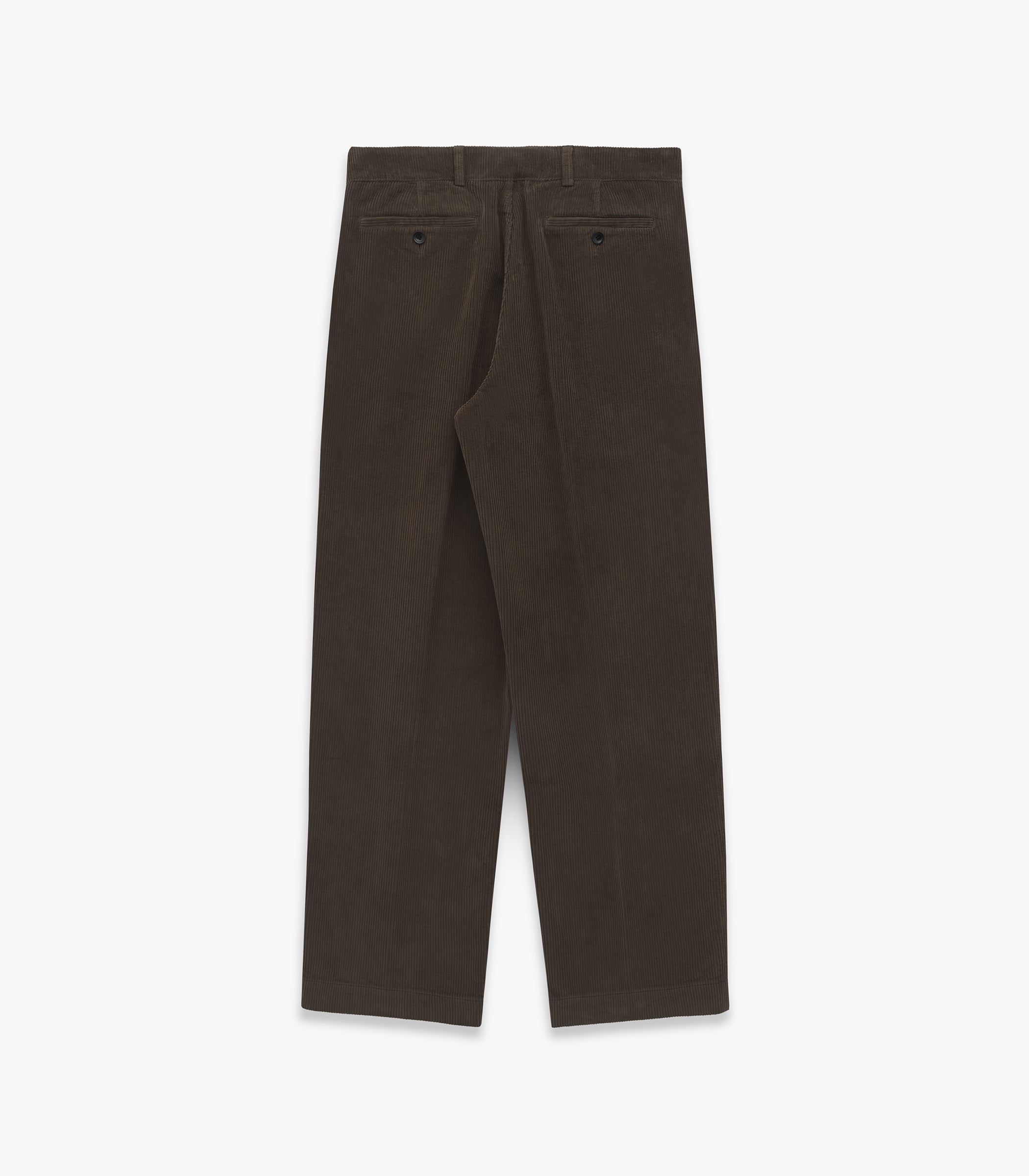 Canal Pleated Corduroy Cotton Pant | Modern Menswear by yycbvcnbmmnbm