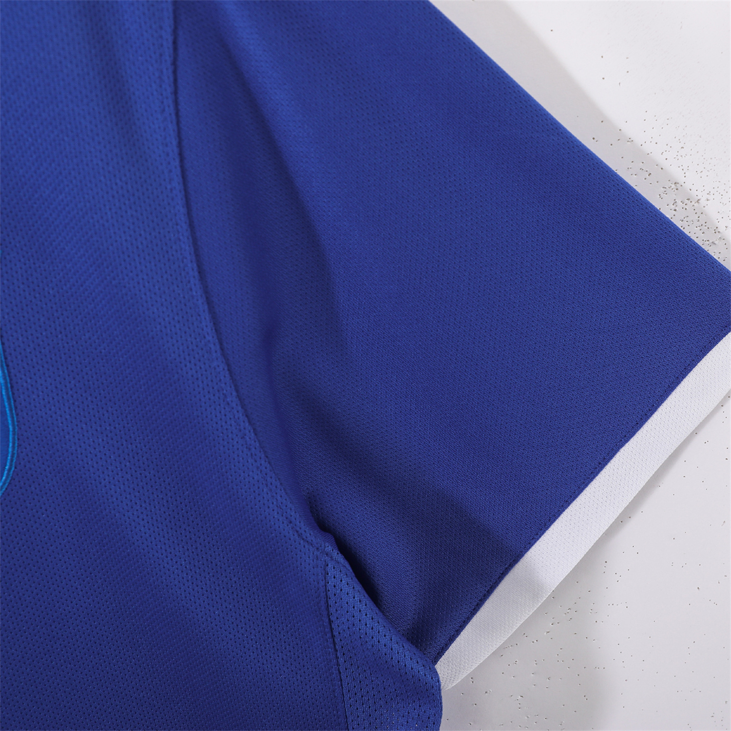 AlphaJersey-Retro Brazil 2006 Away Blue Jersey