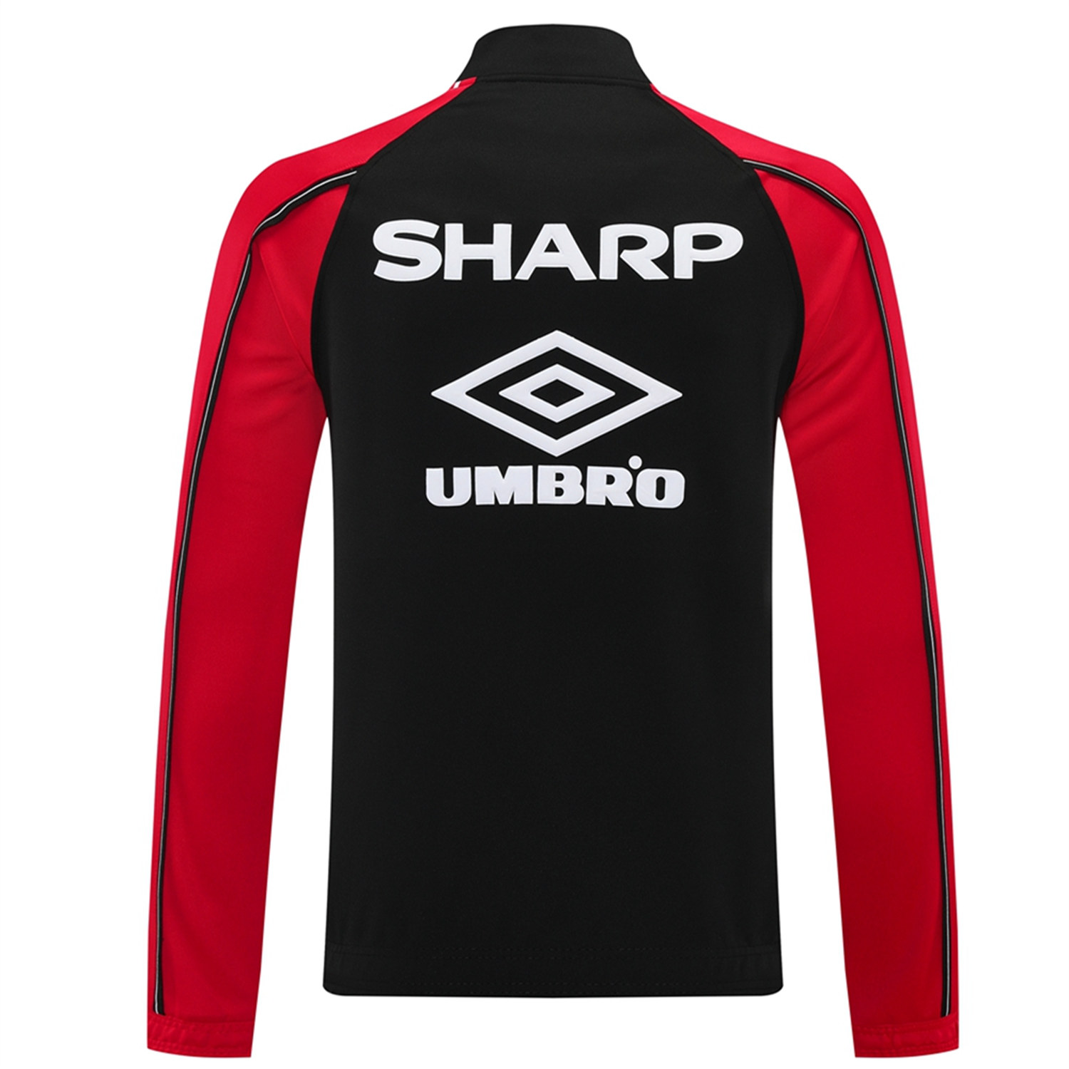 AlphaJersey-Manchester United 25-26 Throwback 98-99 Style Jacket Training Tracksuit - Black