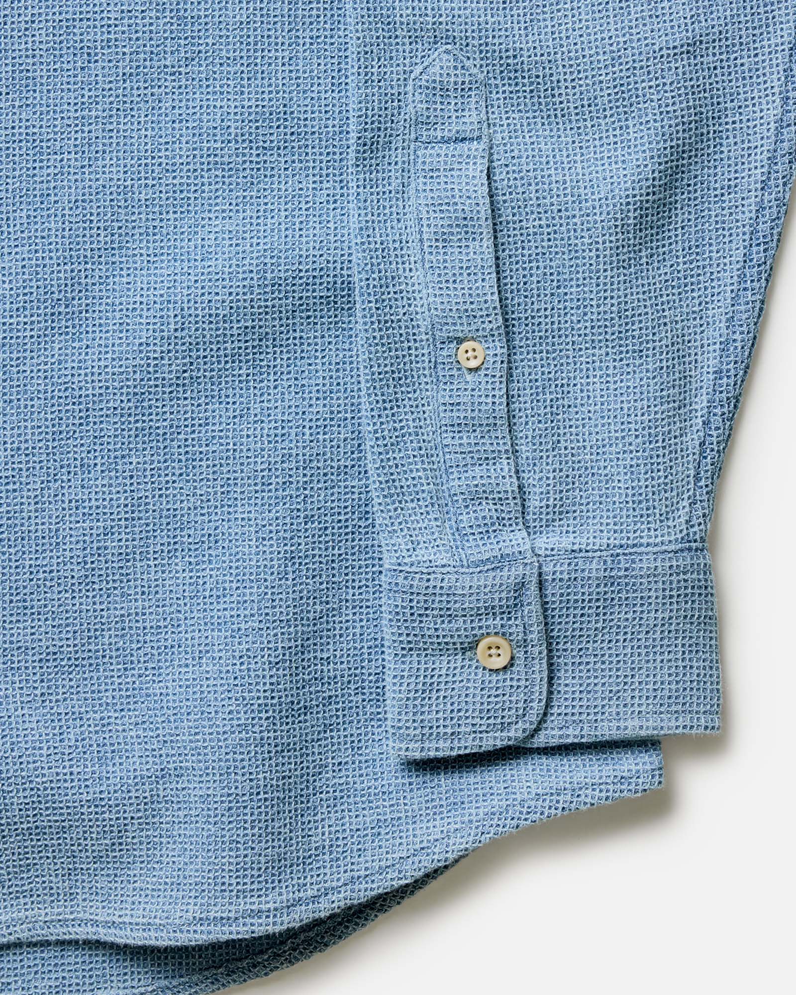The Jack in Washed Indigo Waffle | Modern Menswear by yycbvcnbmmnbm