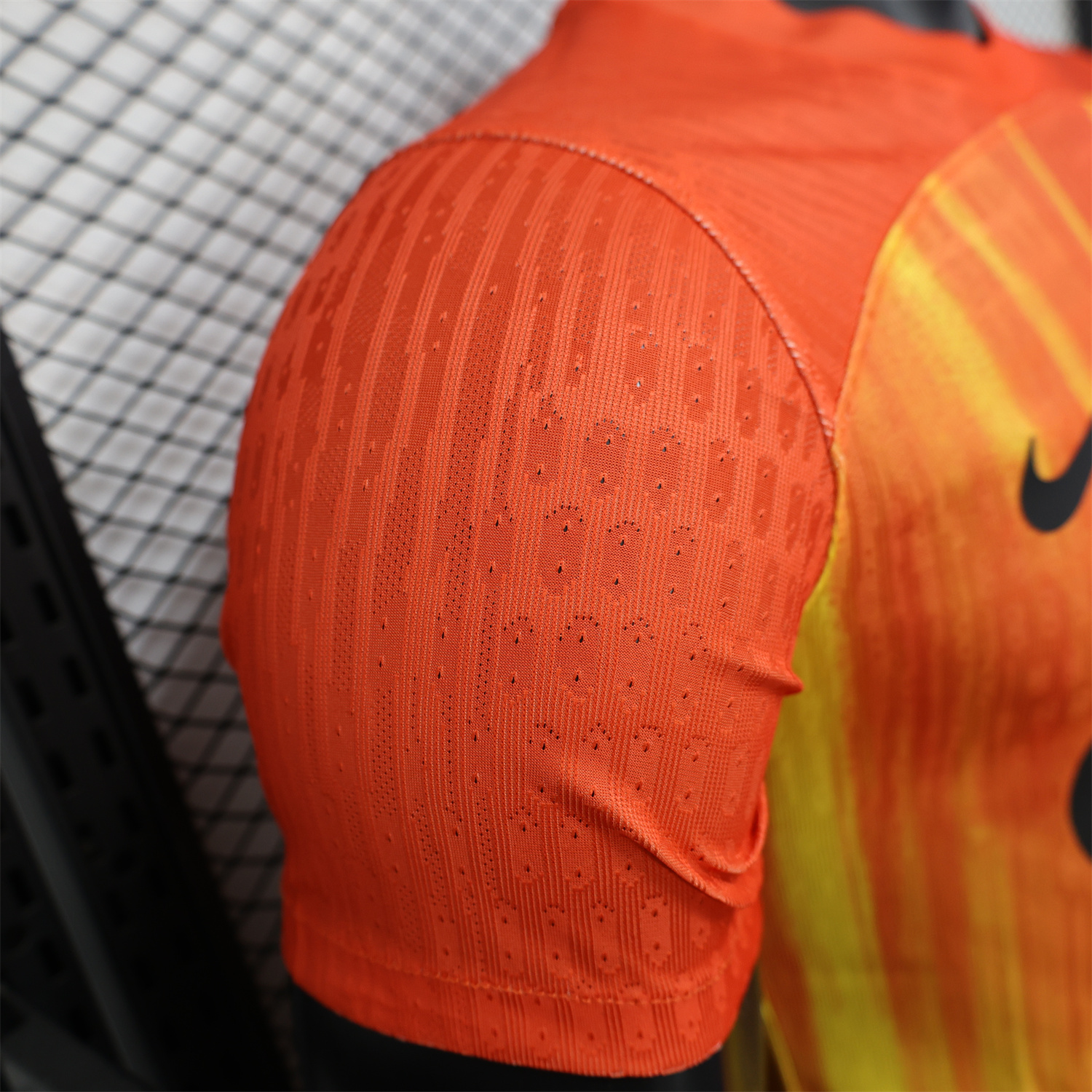 AlphaJersey-Barcelona 25-26 Spotify Orange & Yellow Special Jersey - Player Version